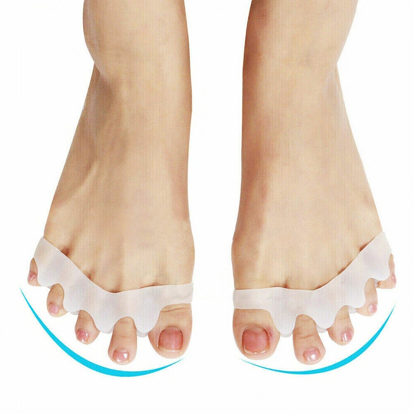 Gel Toe Separator for Bunions Silicone Corrector Hallux Straightener