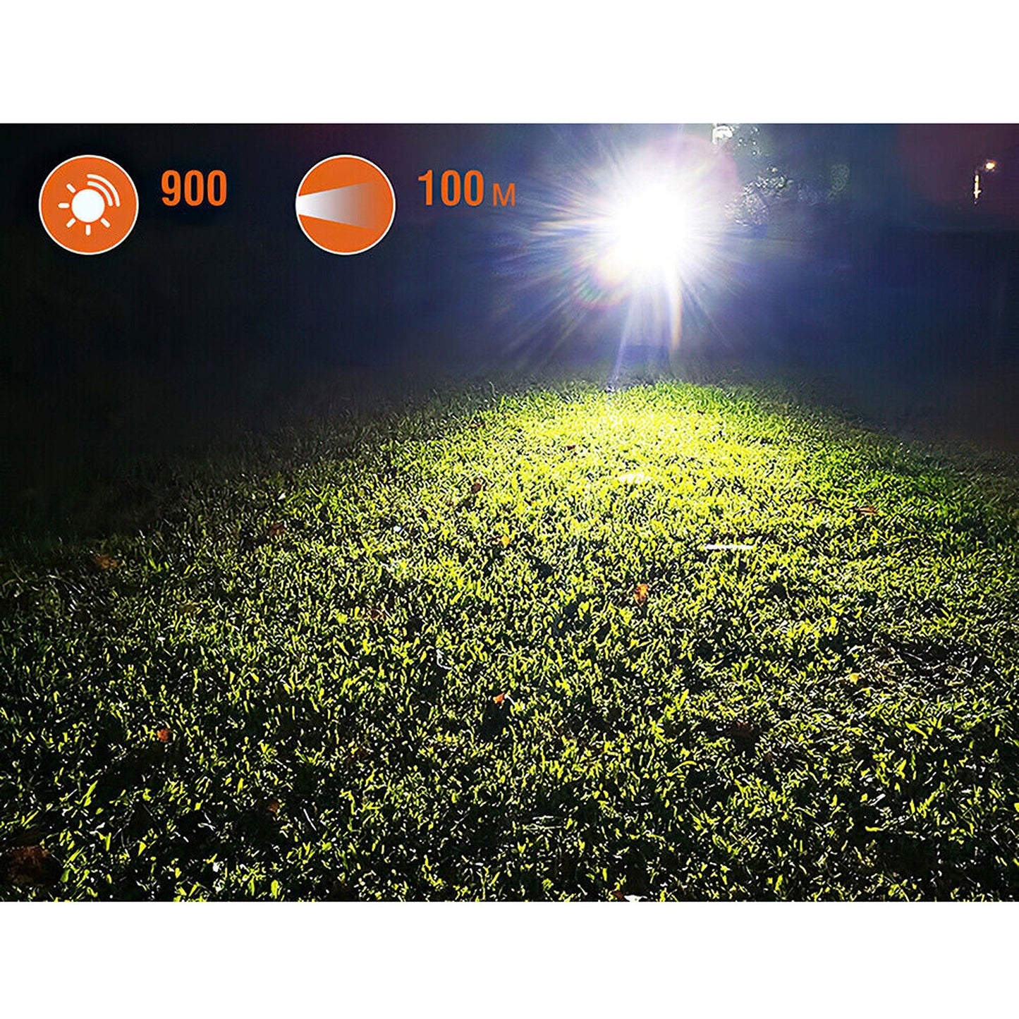 900 Lumens Mini Keychain EDC Flashlight USB Type-C Rechargeable Work Light