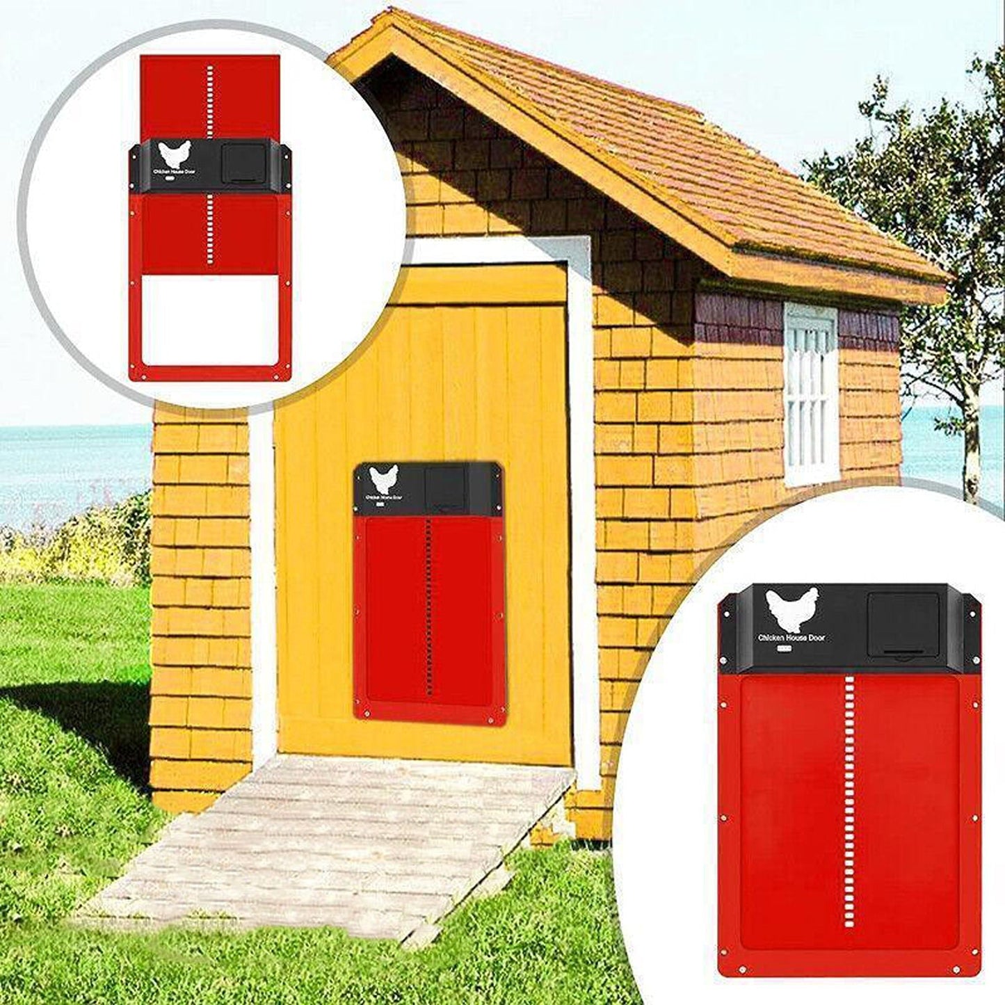 Automatic Light Sensor Chicken Coop Door Opener Waterproof