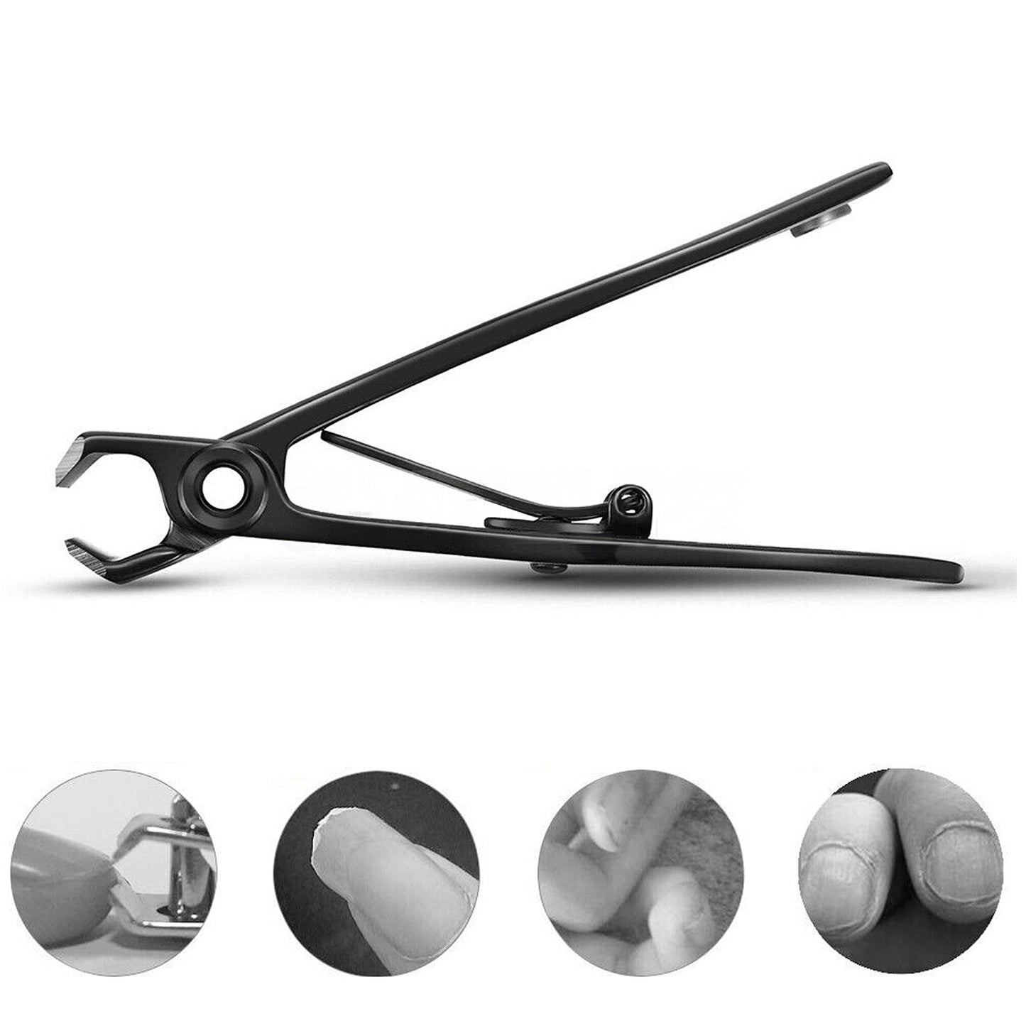 Podiatry Kit with Heavy-Duty Toe Nail Clippers for Thick Nails