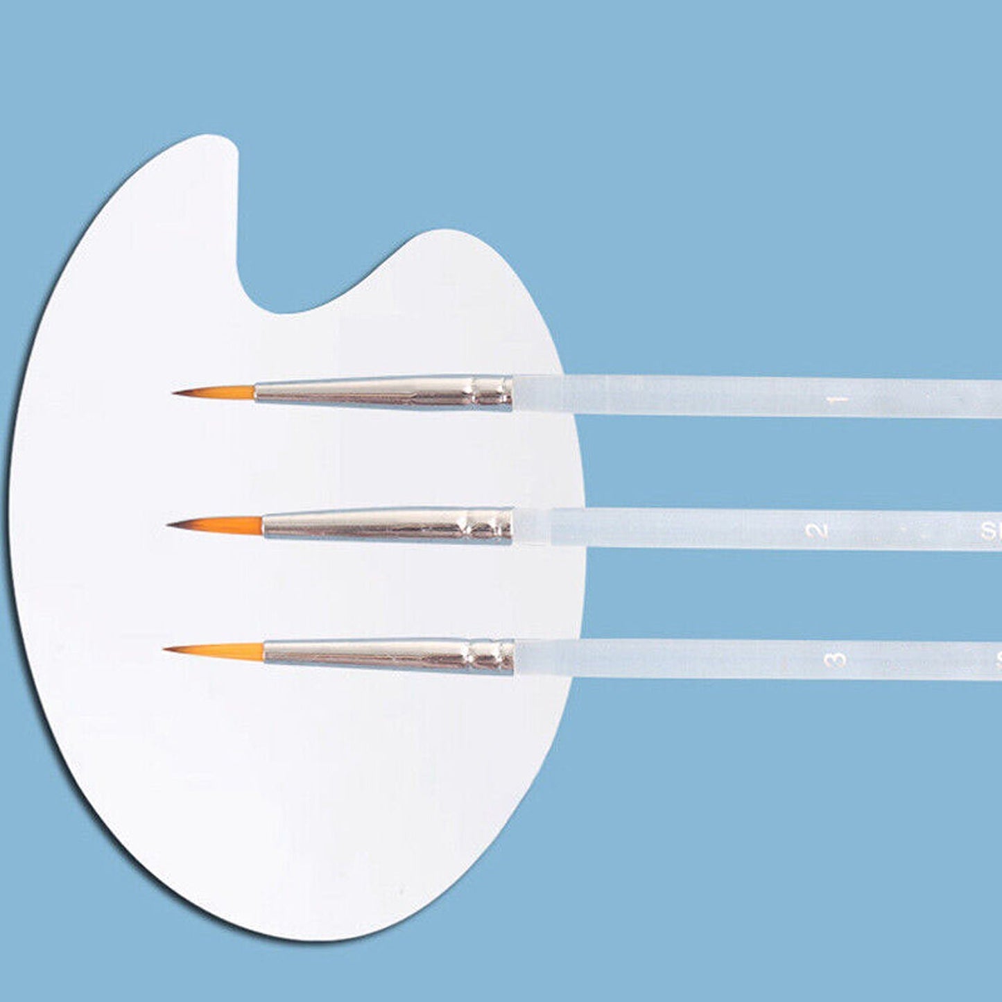 6pcs Fine Detail Paint Brushes for Miniature Art and Models