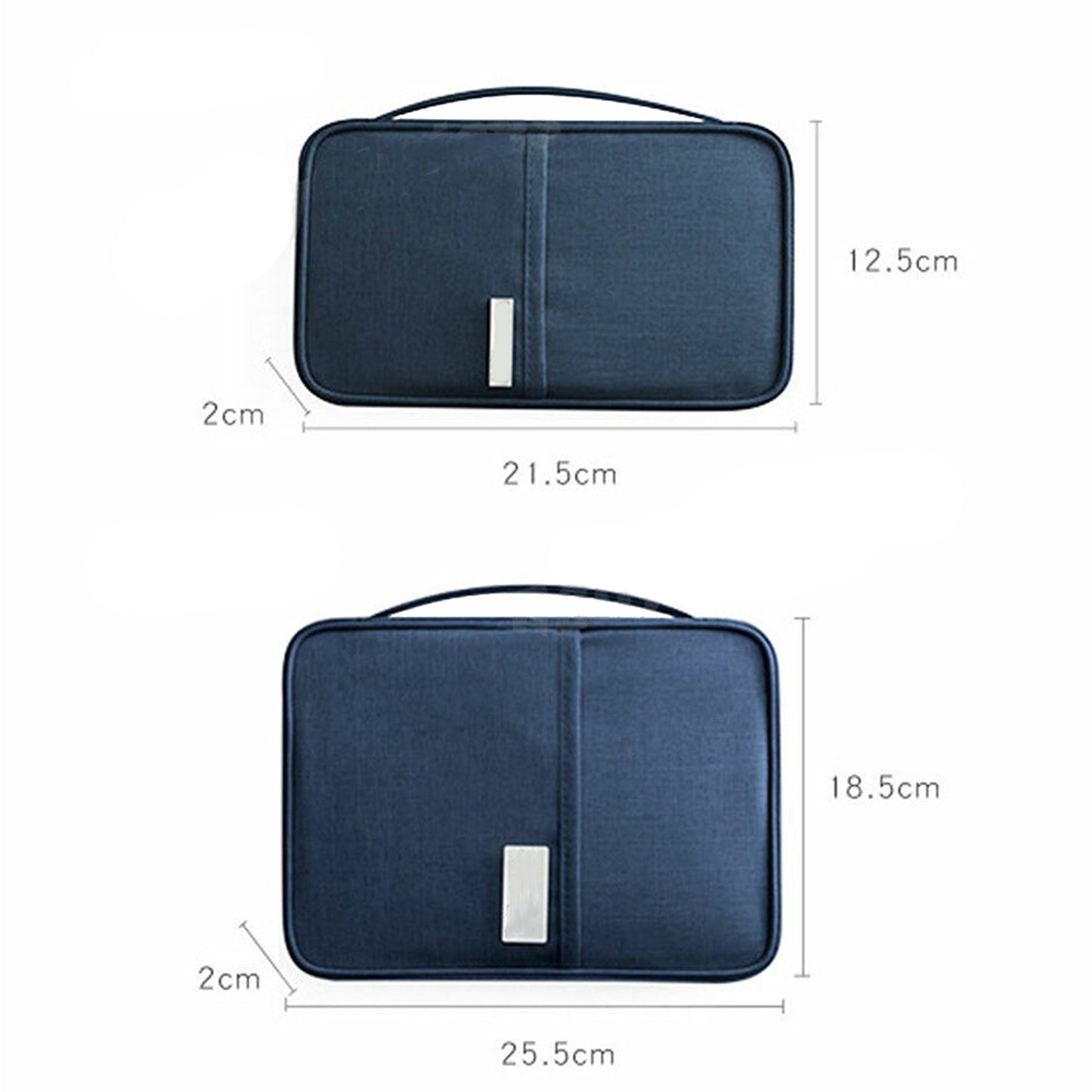 Travel Family Passport Wallet RFID Blocking Waterproof Document Organizer