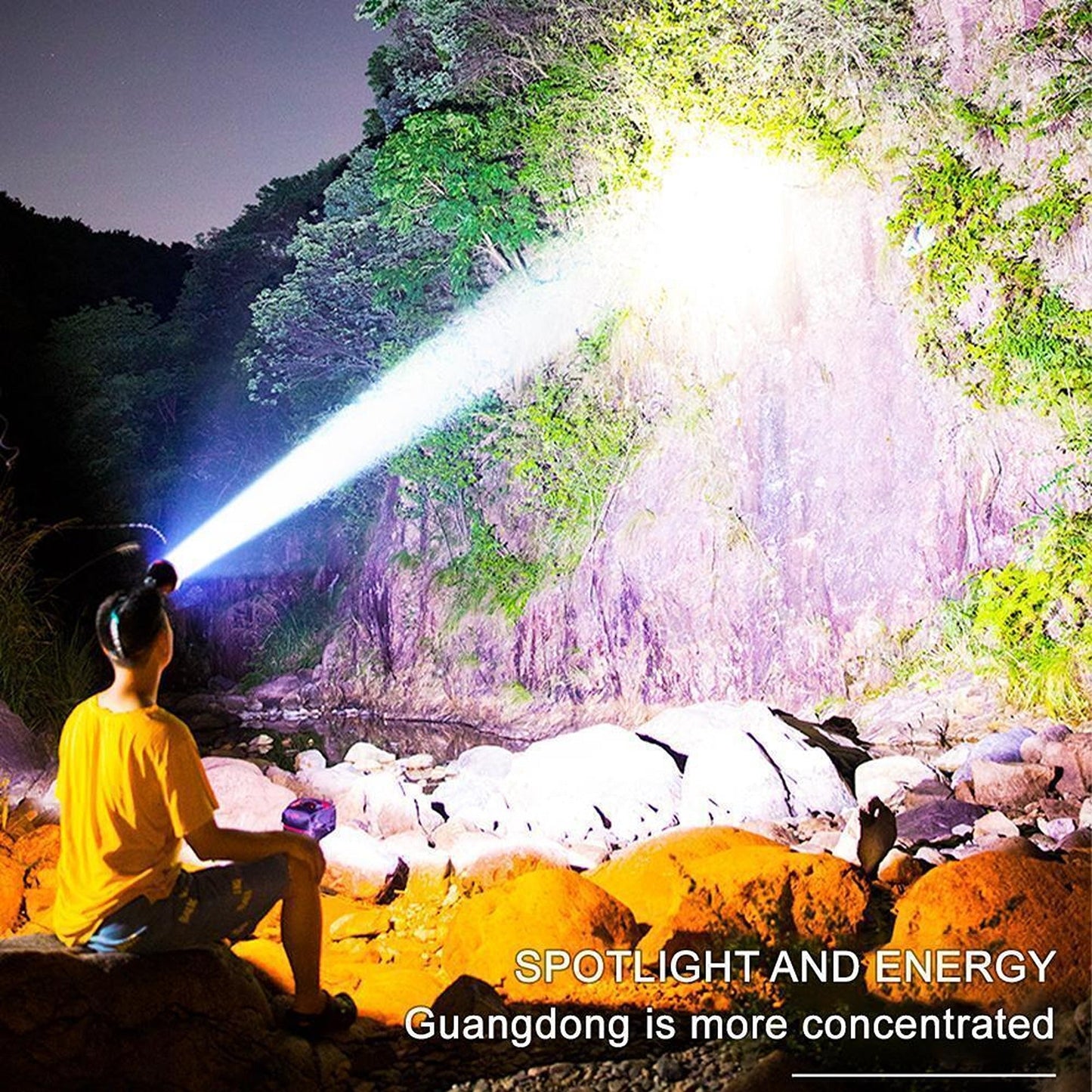 Rechargeable High-Power German XPG Super Bright Headlamp