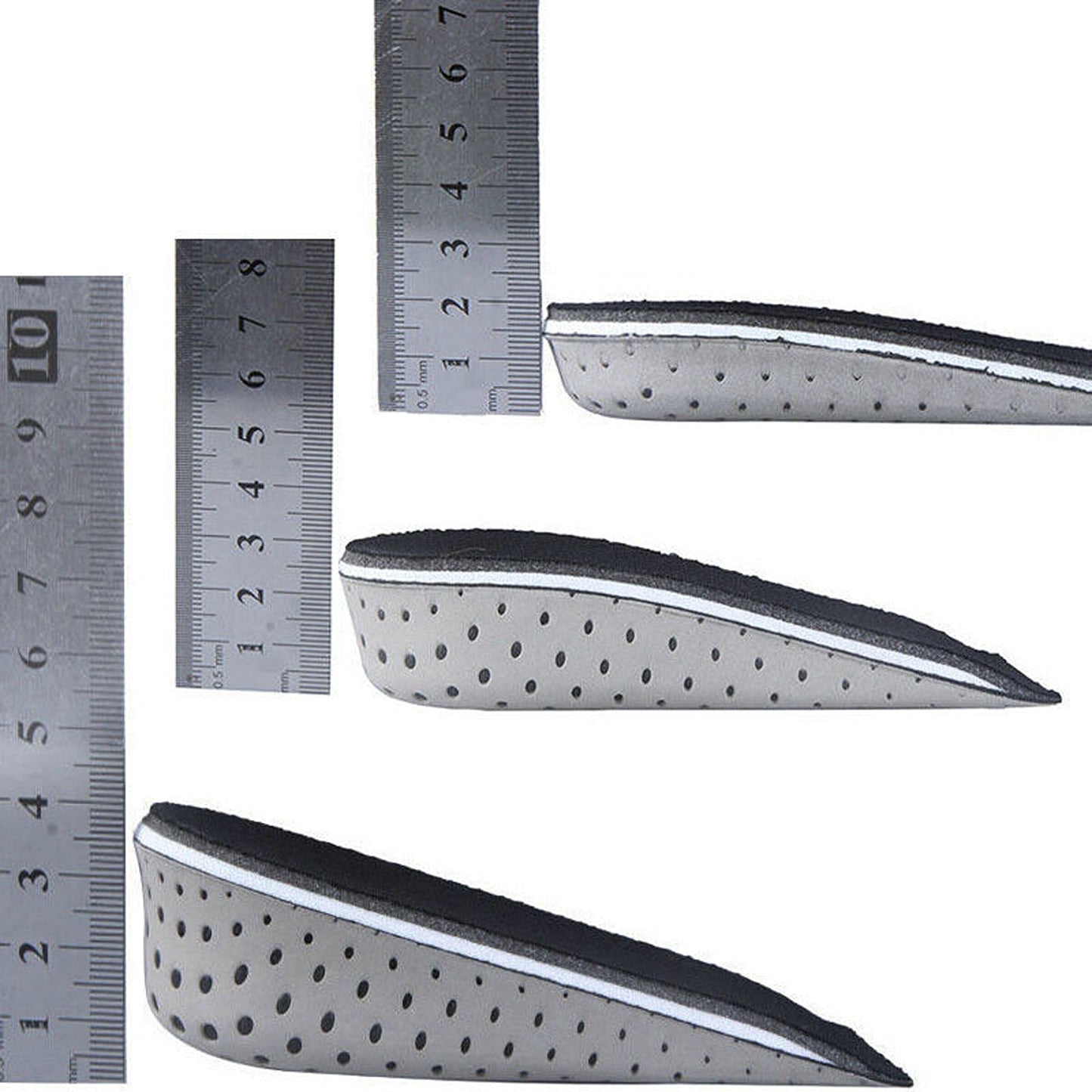 2pcs Height Increase Cushion Insoles Heel Lift Insert Shoe Pad