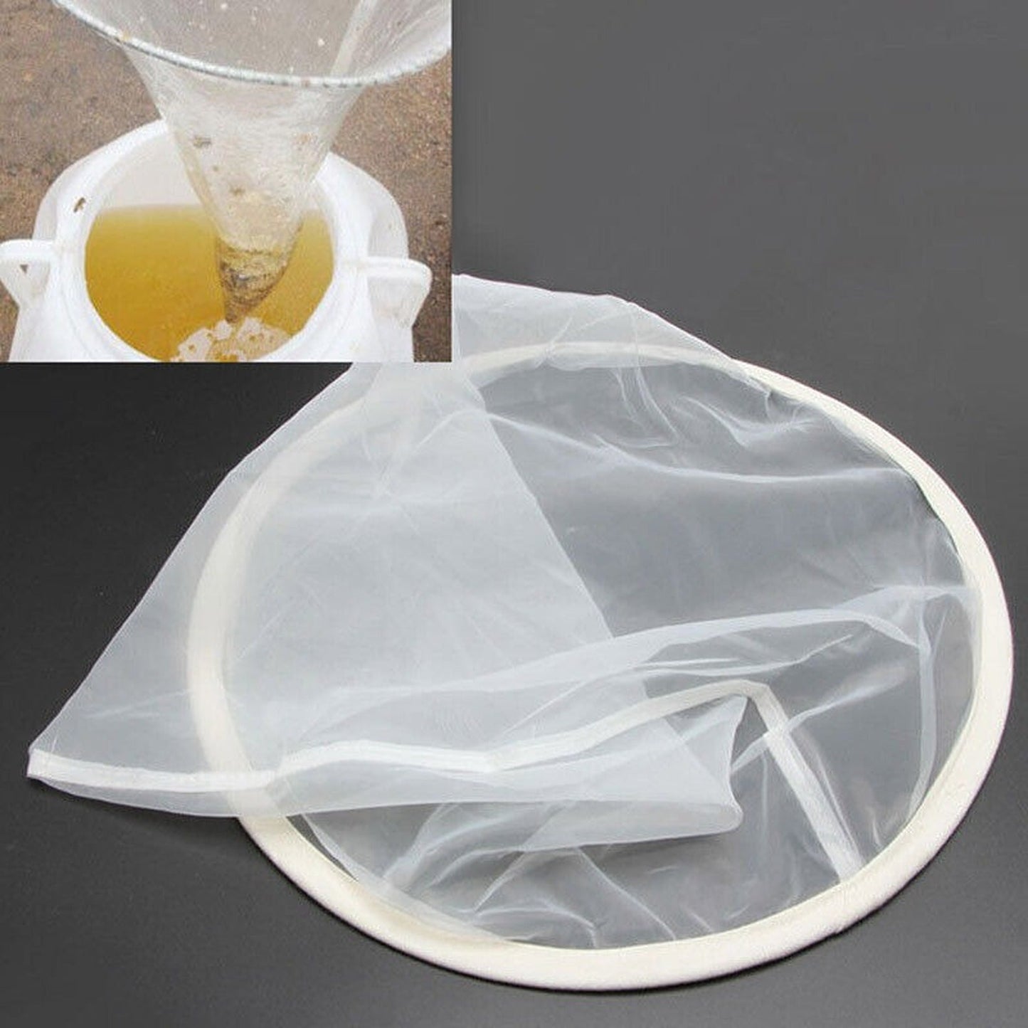 Beekeeping Honey Filter Net 150 Mesh Stainless Steel Juice Strainer