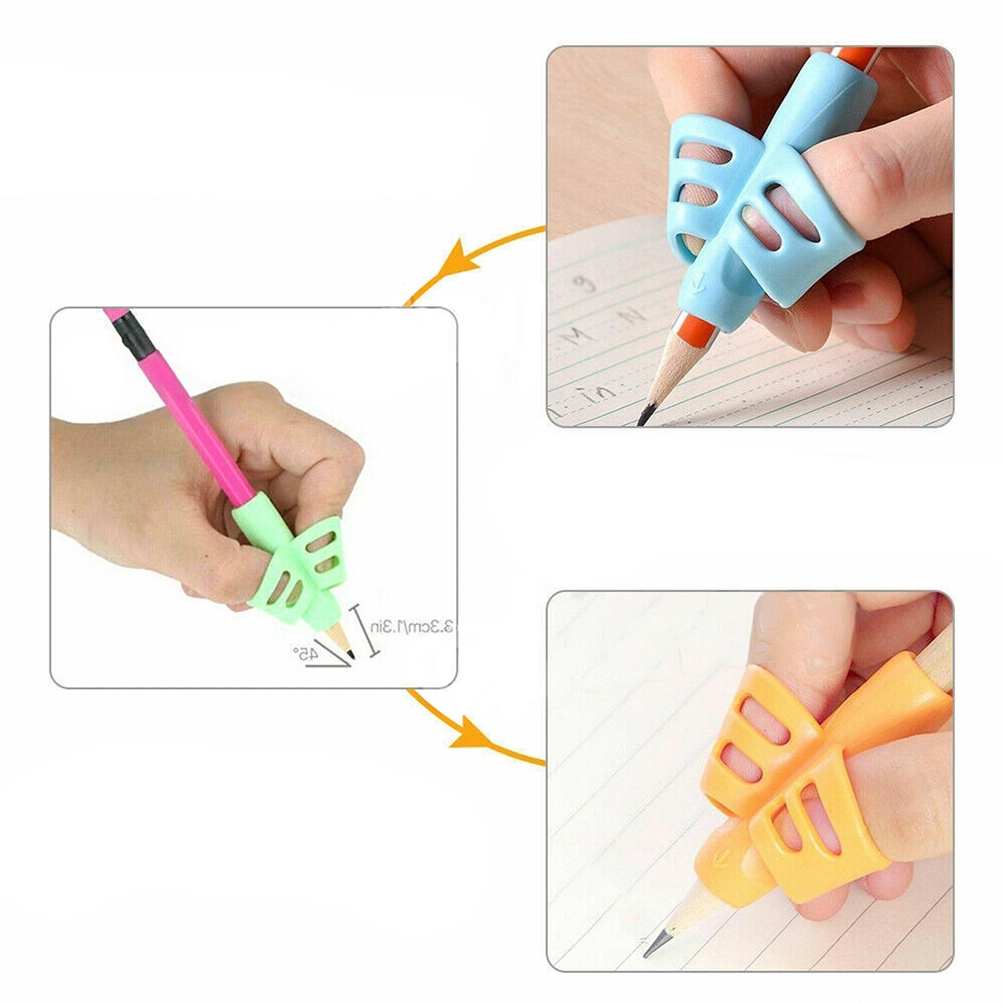 Children Writing Aid Pencil Holder Grip Posture Correction Tools