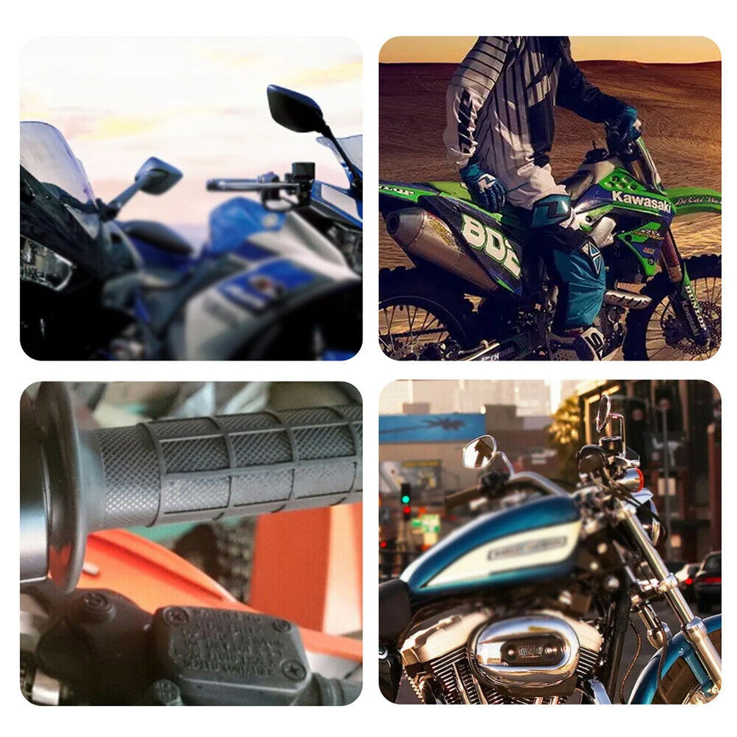 110cc 125cc ATV Dirt Bike Twist Throttle Cable with Grips for Outdoor Racing