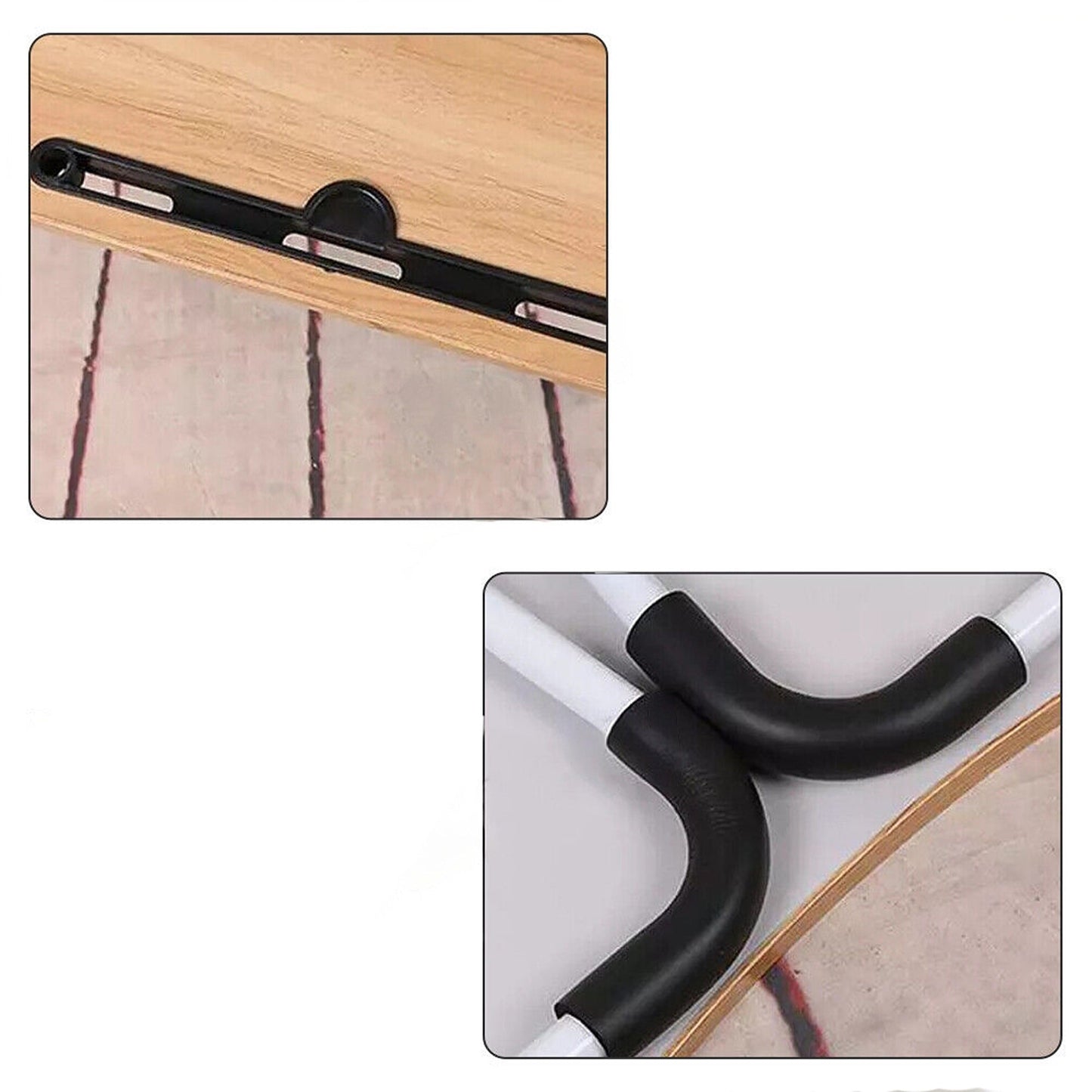 Portable Lap Desk for Laptop Foldable Bed Table with Cup Slot Picnic Tray