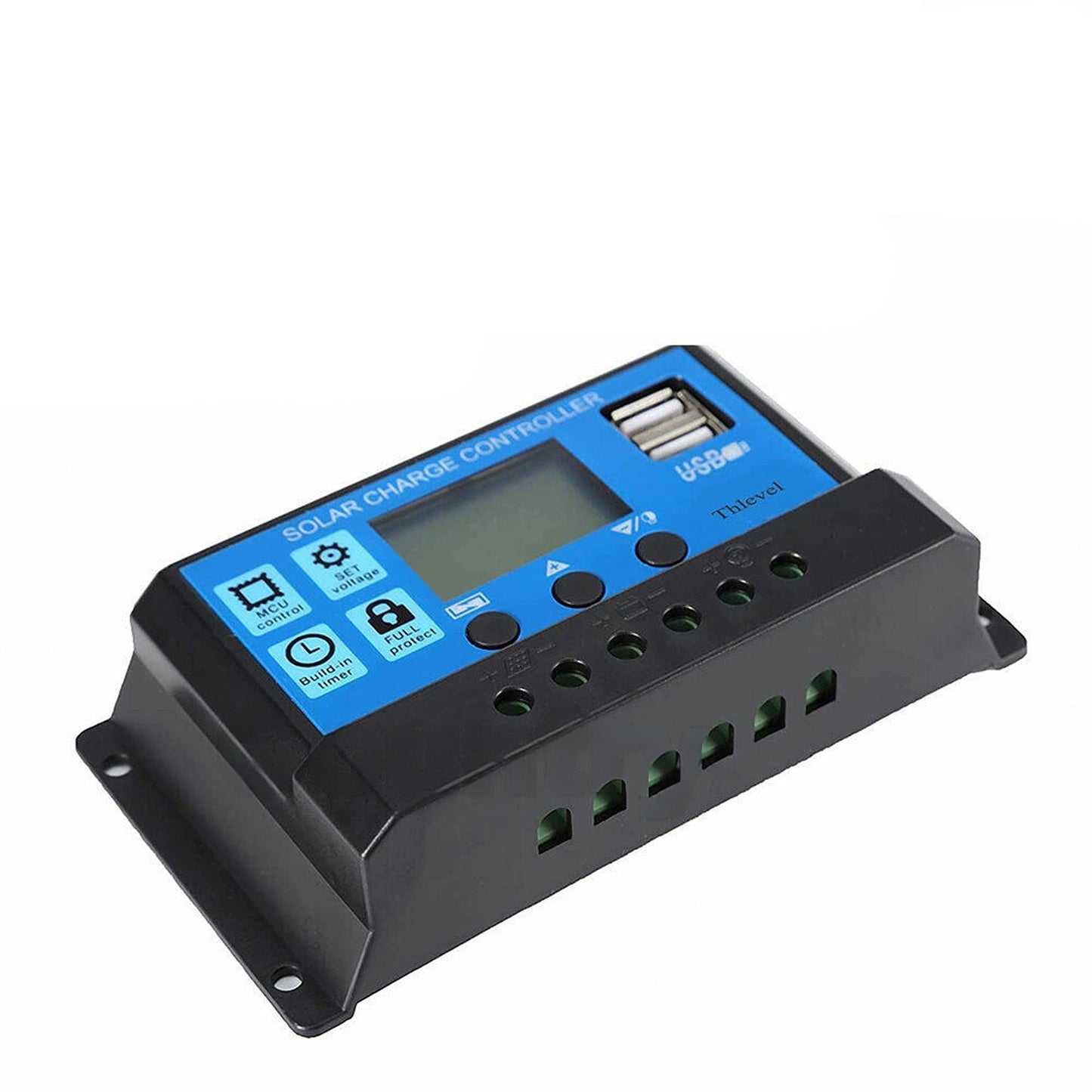 Dual USB Solar Panel Battery Regulator Amp Charge Controller