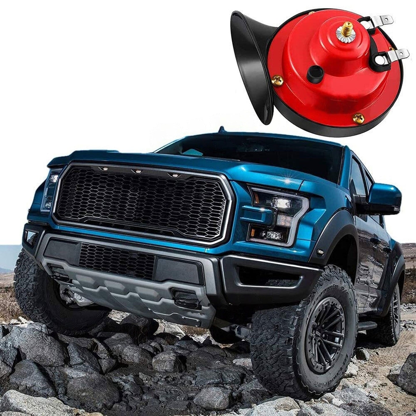 300DB Super Loud Train Horn Speaker for Trucks SUV Car Boat Motorcycles