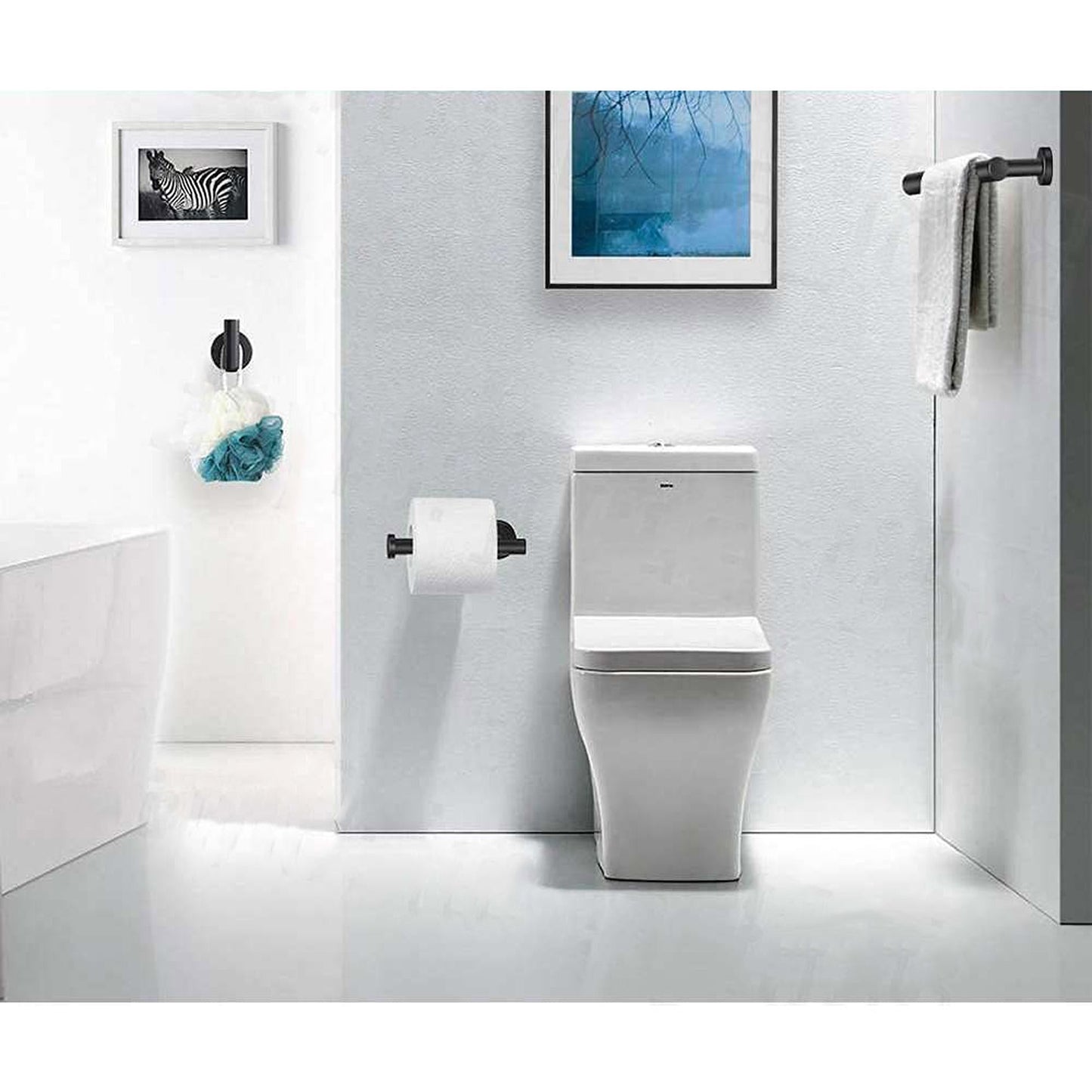 Wall Mounted Toilet Paper Roll Holder Rustproof Stainless Steel Storage