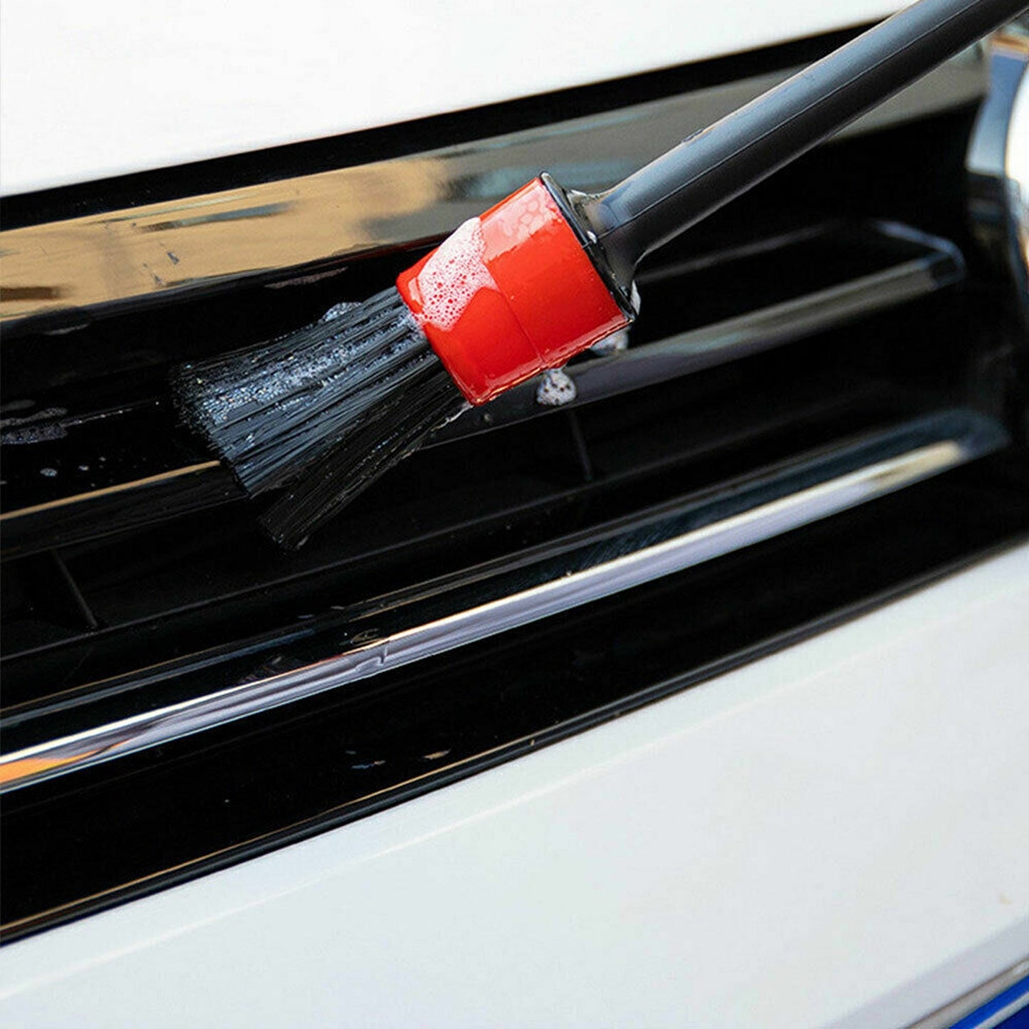 5pcs Automotive Detailing Dashboard Car Hair Detail Brush Set Crevice Dust Cleaning
