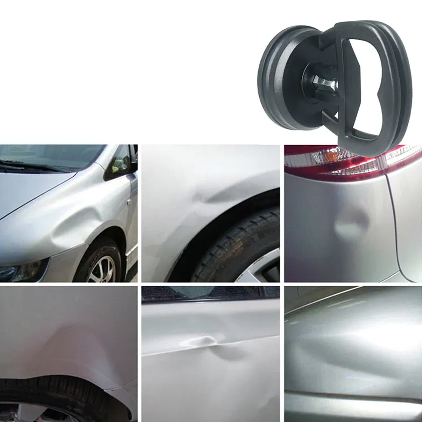 2pcs Suction Cup Dent Puller for Cars Van Bodywork Panel Fix Tool