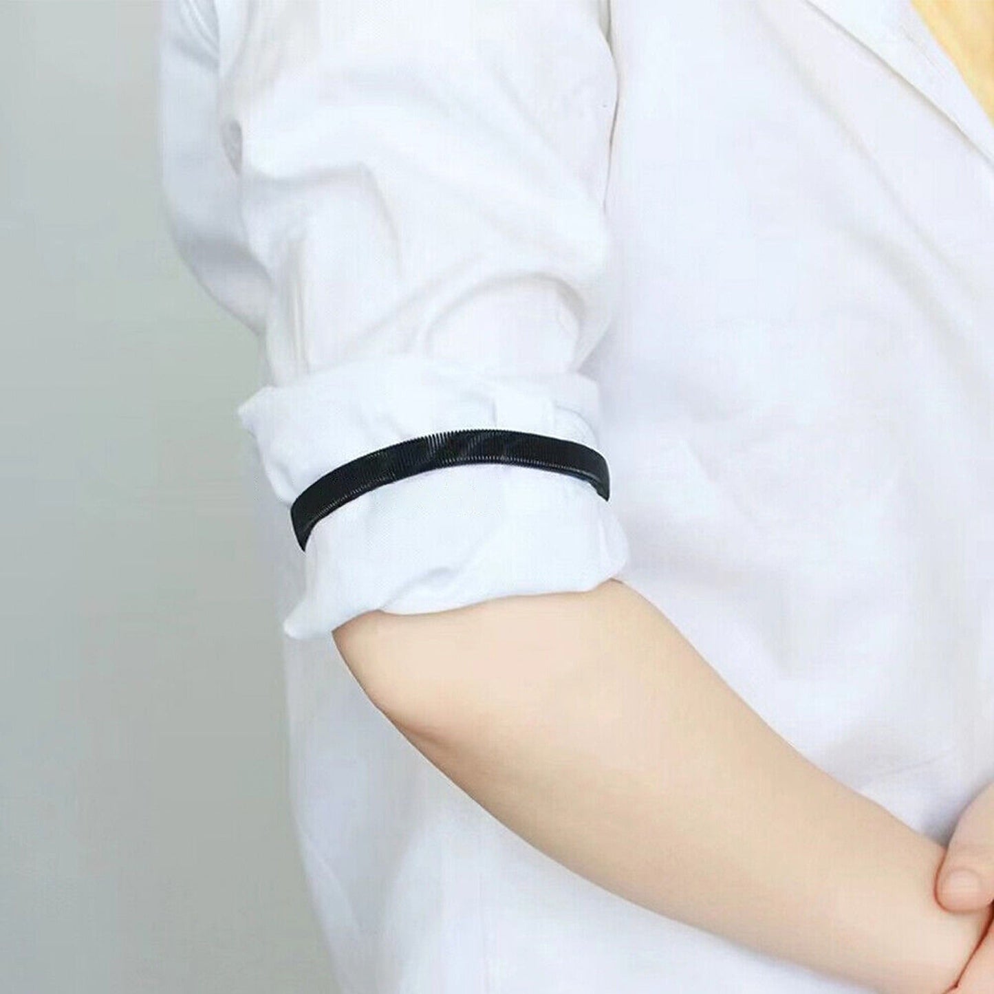 Fashion Elastic Armbands Unisex Anti-Slip Shirt Sleeve Holders