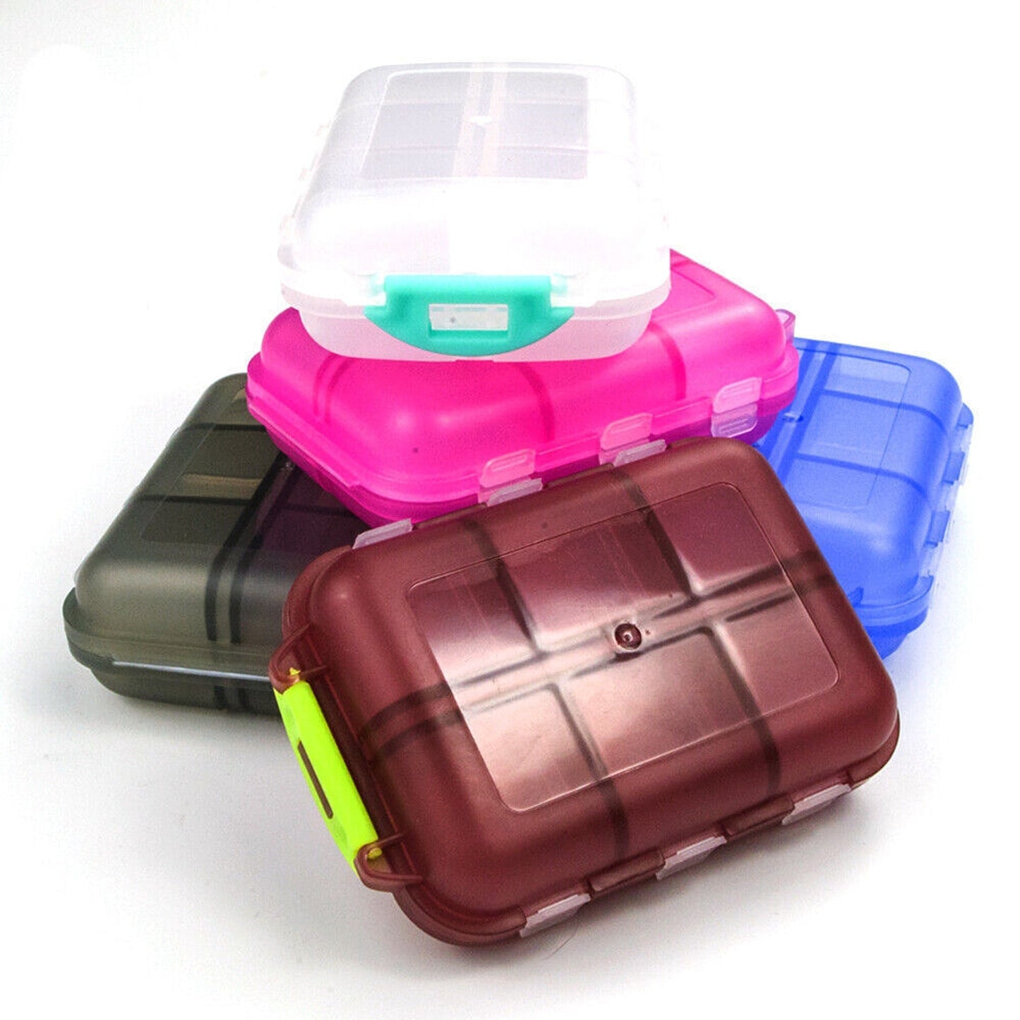 Travel Pill Box Medicine Organizer Dispenser Case for Tablets