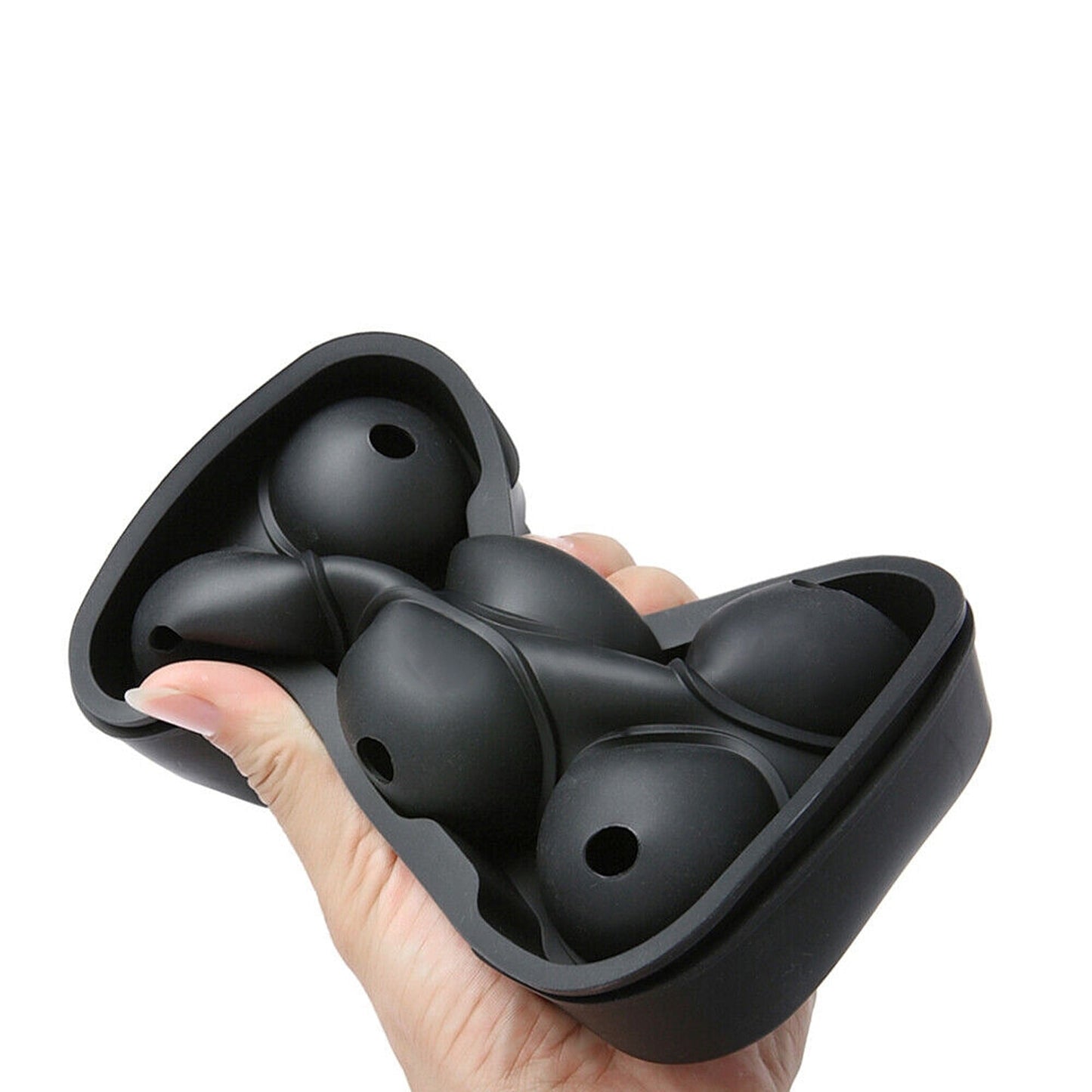 Whiskey Ice Sphere Mould Large Round Silicone Tray Ball Maker