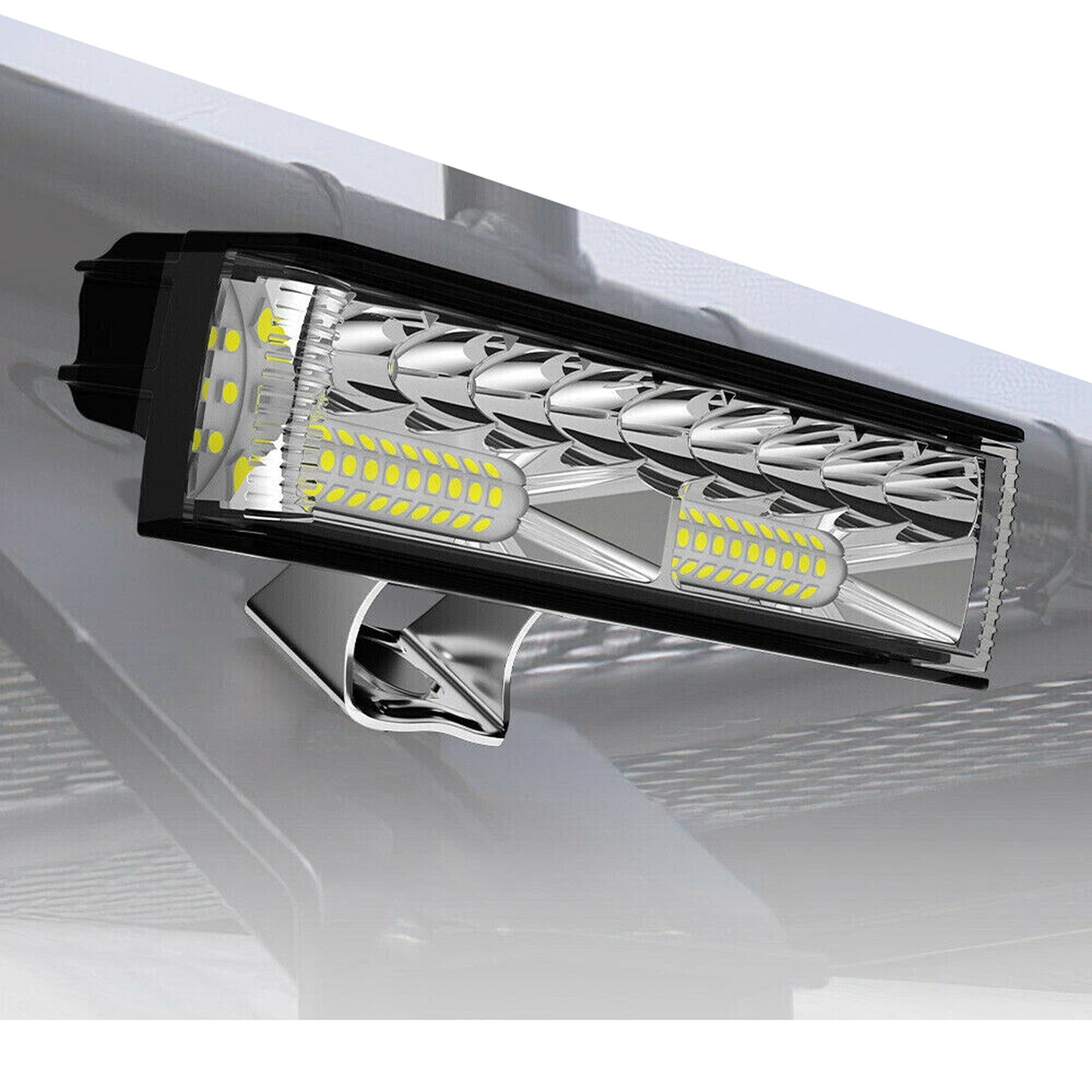 2pcs LED Light Bar Pods with Flood and Spot Beam for Offroad 4WD SUVs