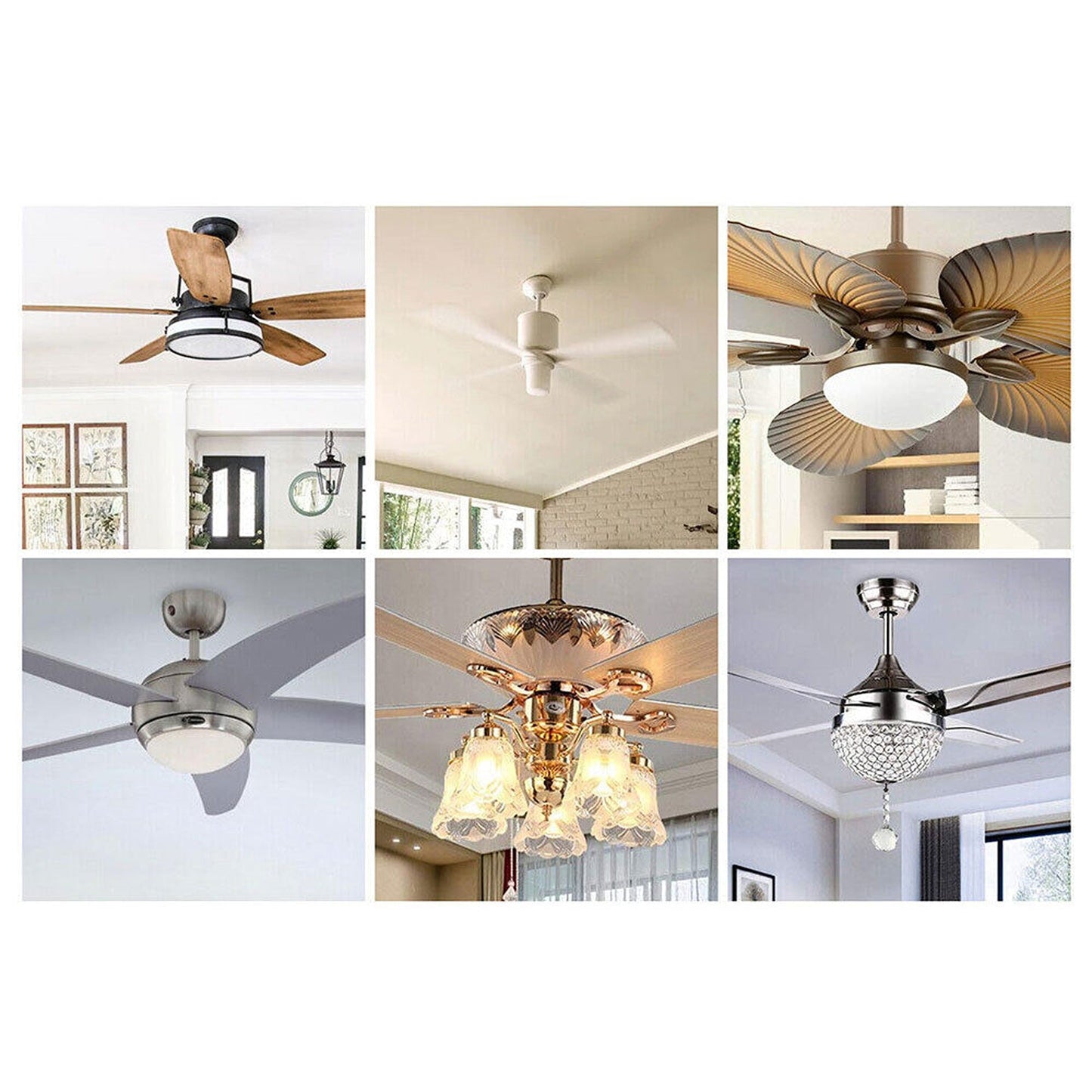 Universal Ceiling Fan Lamp Remote Control Kit with Timer Function