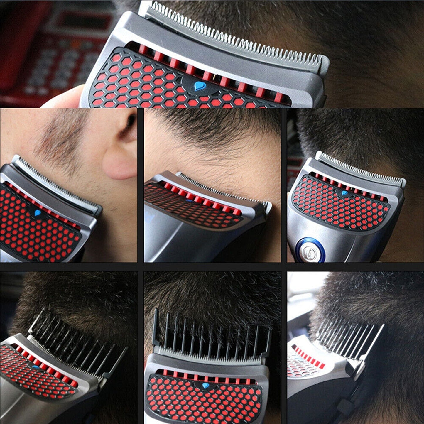 Quick Cutting Cordless Men Hair Clippers with Beard Trimmer Shaver