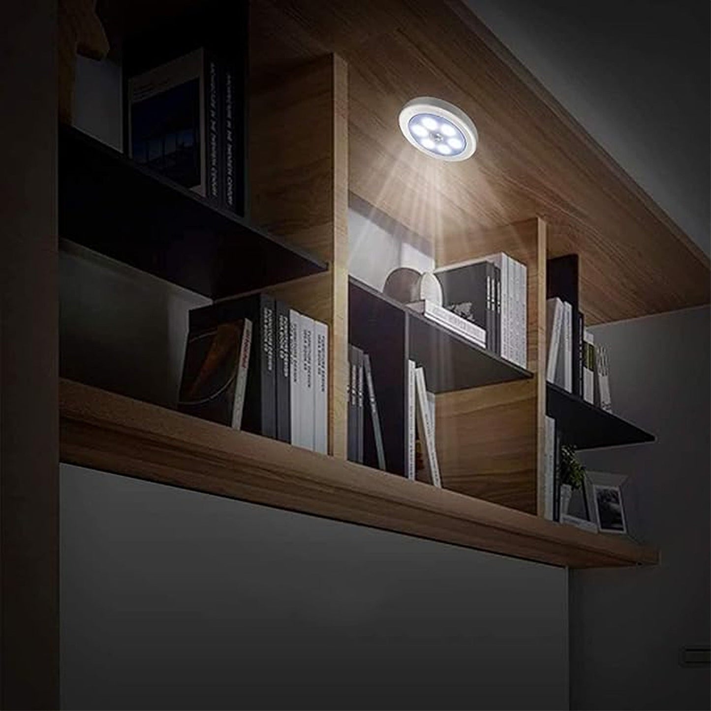 3pcs Motion Sensor Night Lamp Indoor Light Battery Operated