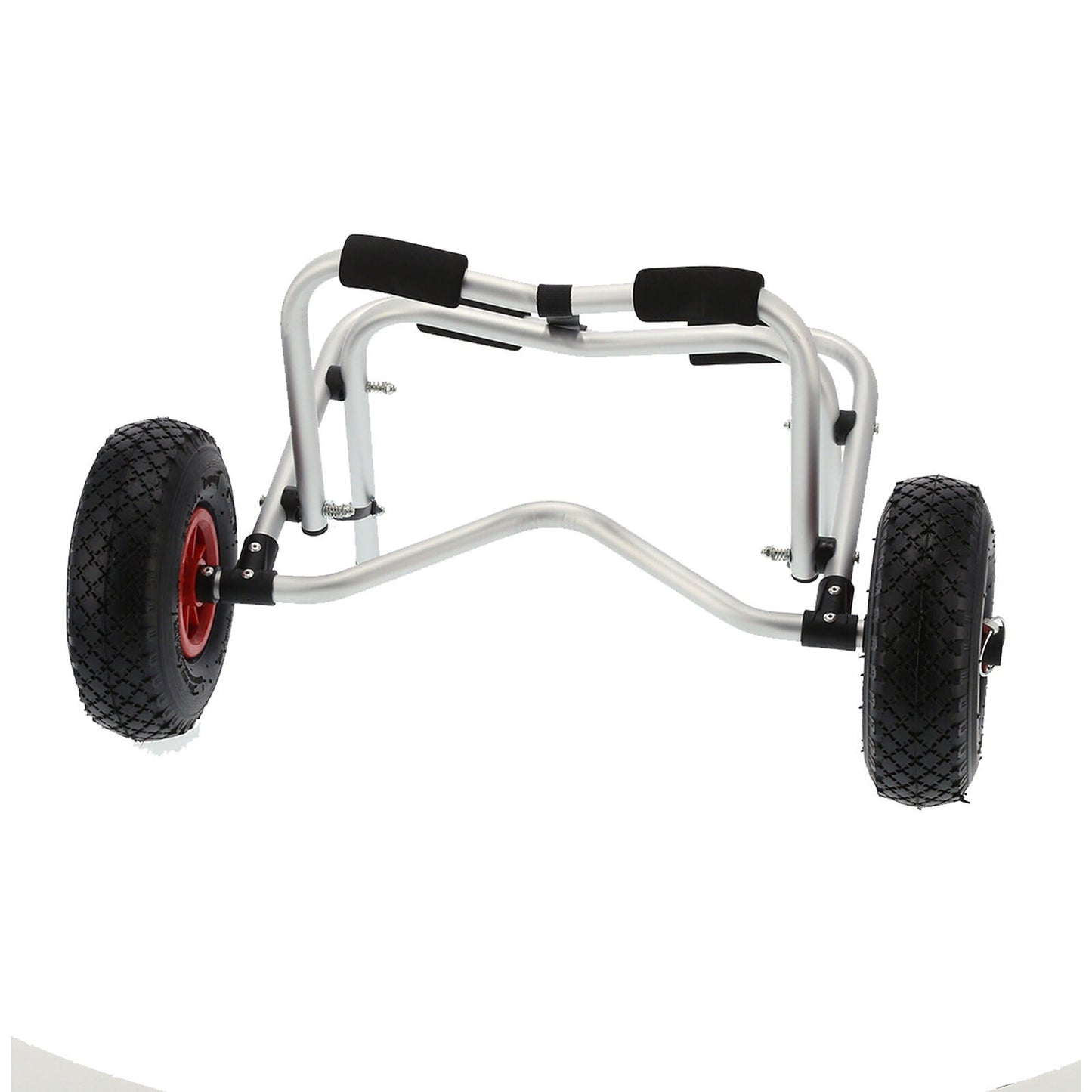 Aluminium Kayak Cart with Foldable Wheel Design Canoe Trolley With Strap