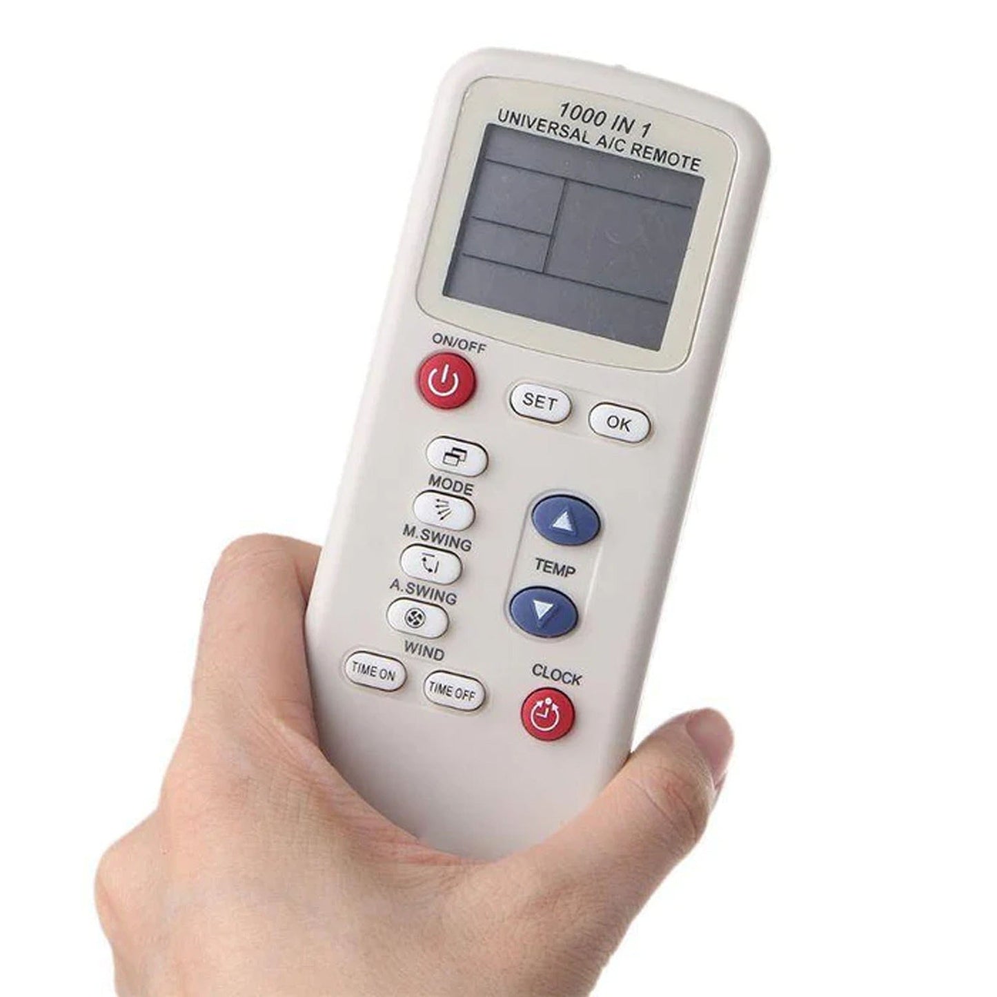 Universal Remote Control for Air Conditioners Compatible with Panasonic and Fujitsu
