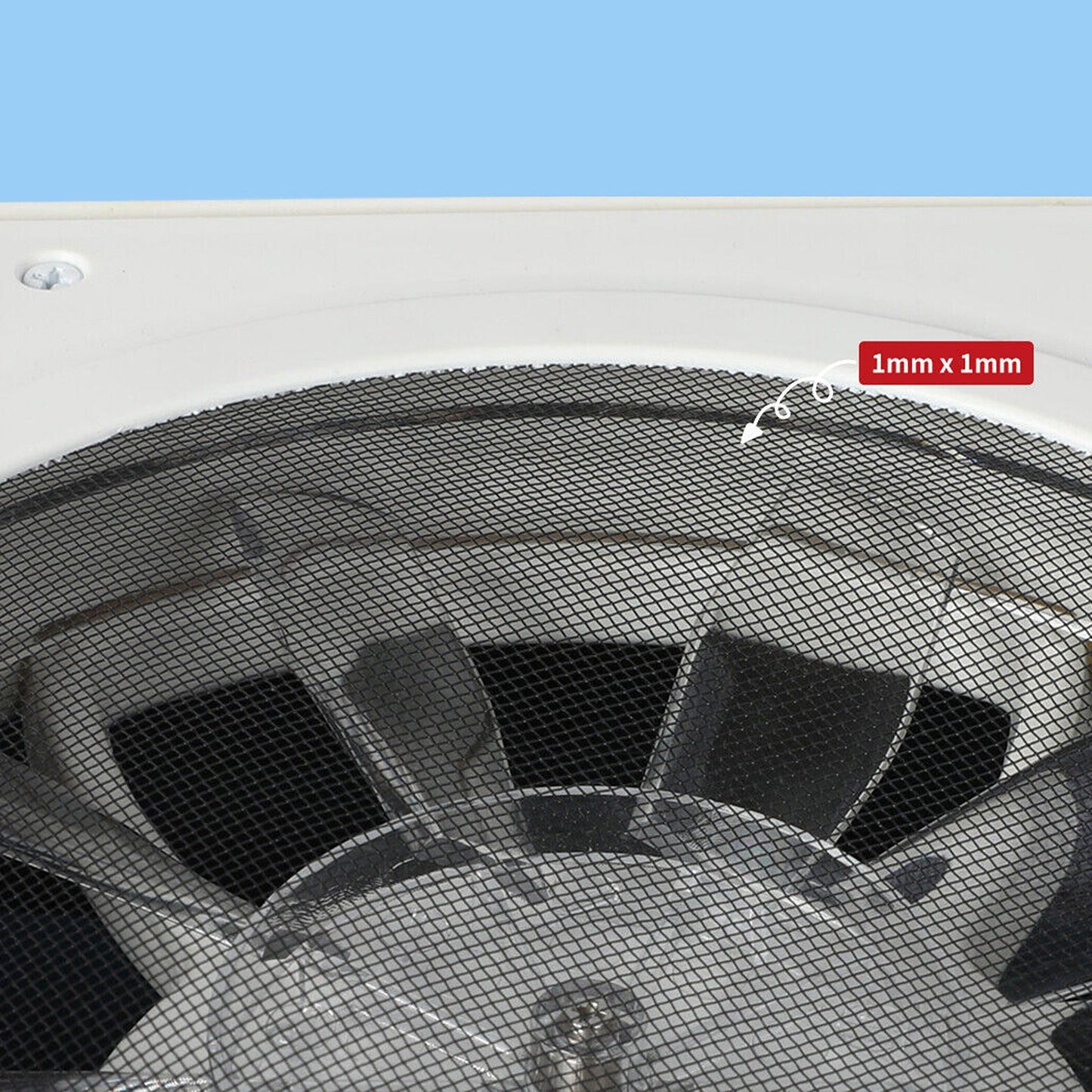 RV Caravan Roof Vent Fan with Flyscreen 12V LED Light Shower Air Hatch