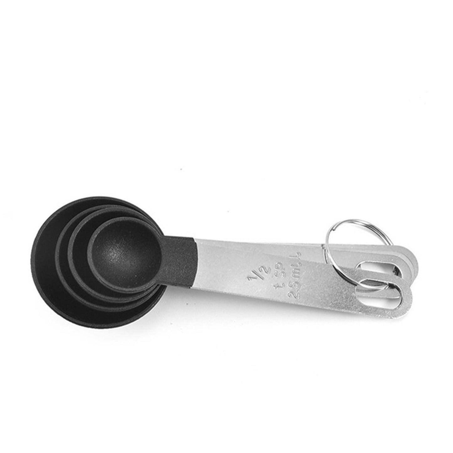 8pcs Stainless Steel Kitchen Measuring Cups and Spoons Set