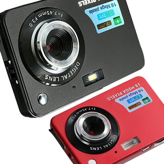 Digital Vlogging Camera with 2.7in TFT LCD Screen 18MP 8x Zoom