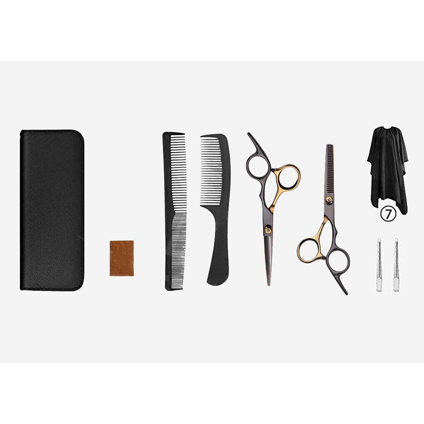 Hairdressing Hair Cutting Thinning Shears Professional Salon Barber Scissors Set
