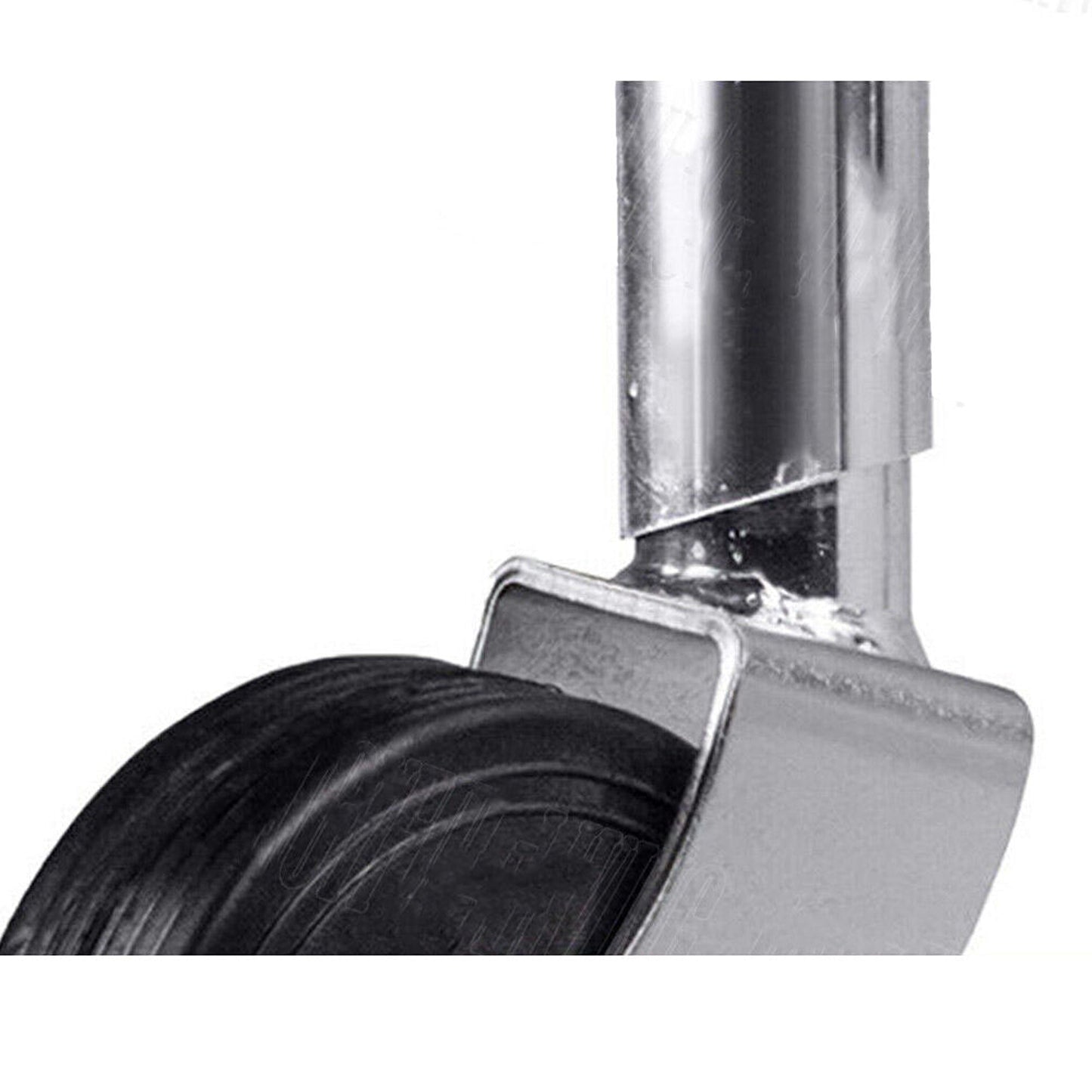 Swivel Swing Up Trailer Jockey Wheel with 1000LBS Capacity U-bolts