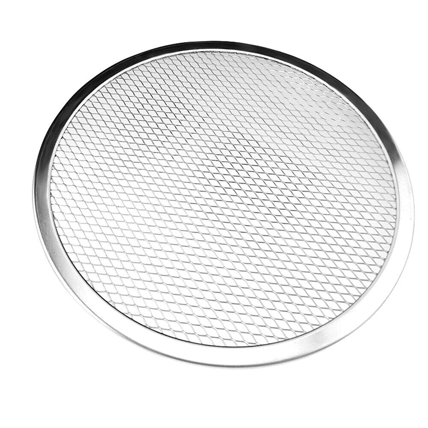 Aluminum Non-stick Mesh Pizza Baking Tray Round Net Pan