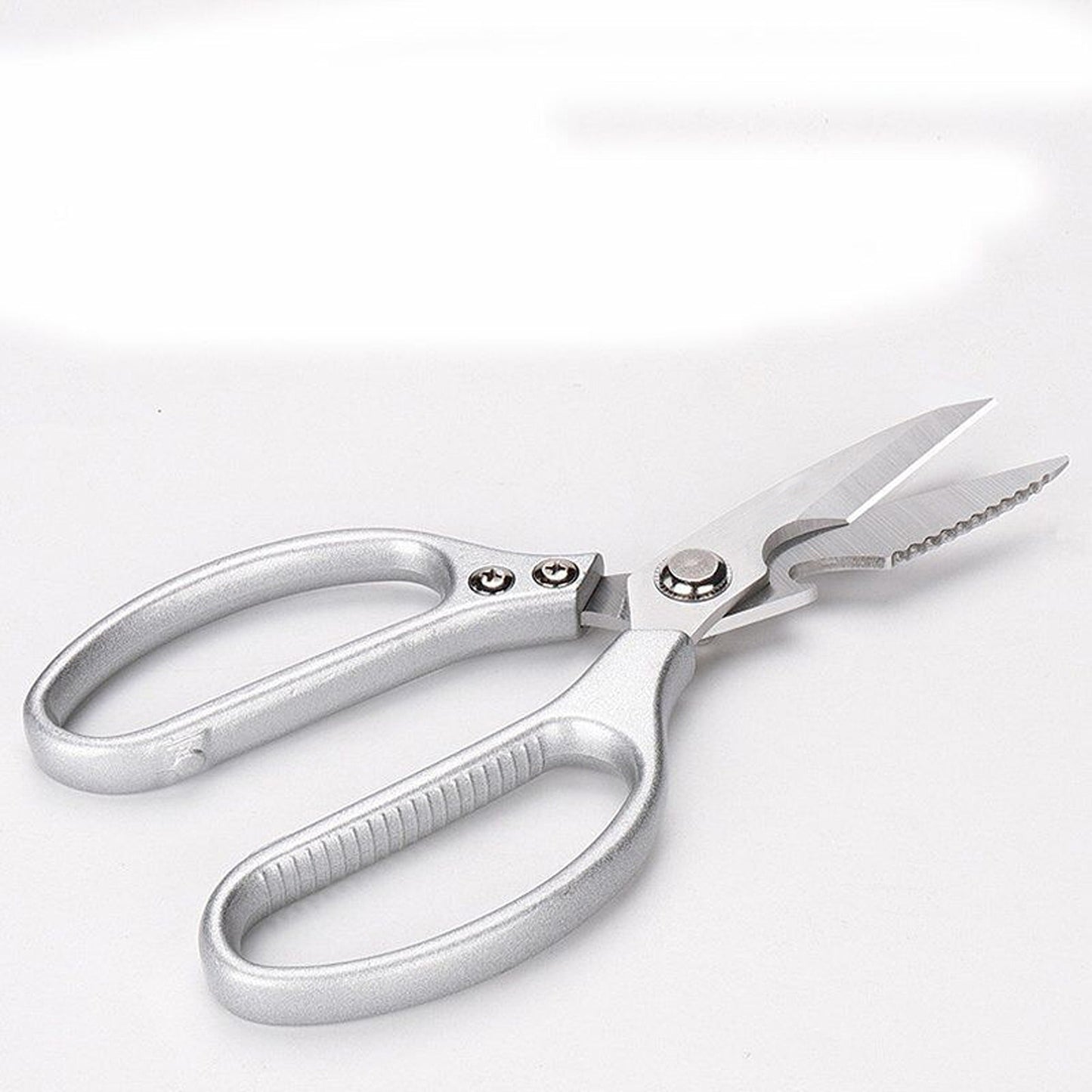 Heavy Duty Kitchen Scissors for Chicken Bones and Fish Includes Bottle Opener
