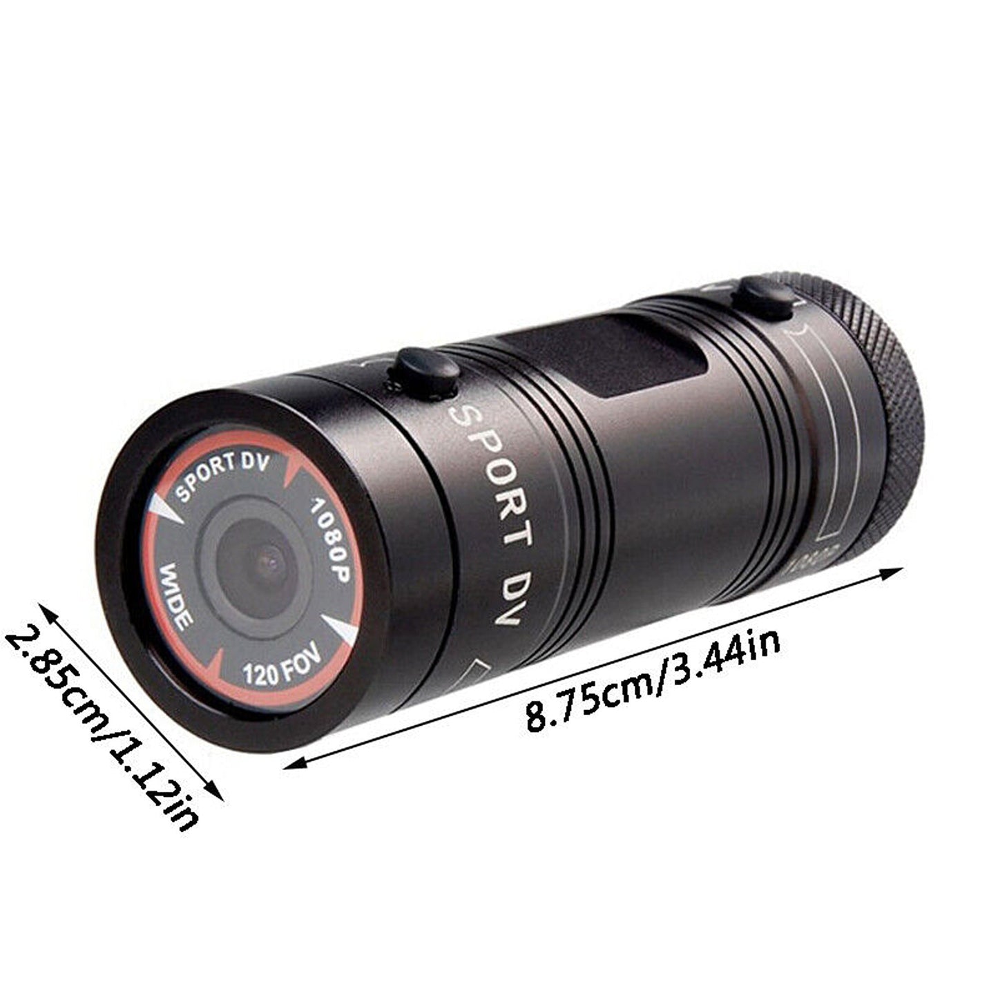 HD 1080P Action Sports Helmet Camera for Motorcycle and Bike Riding