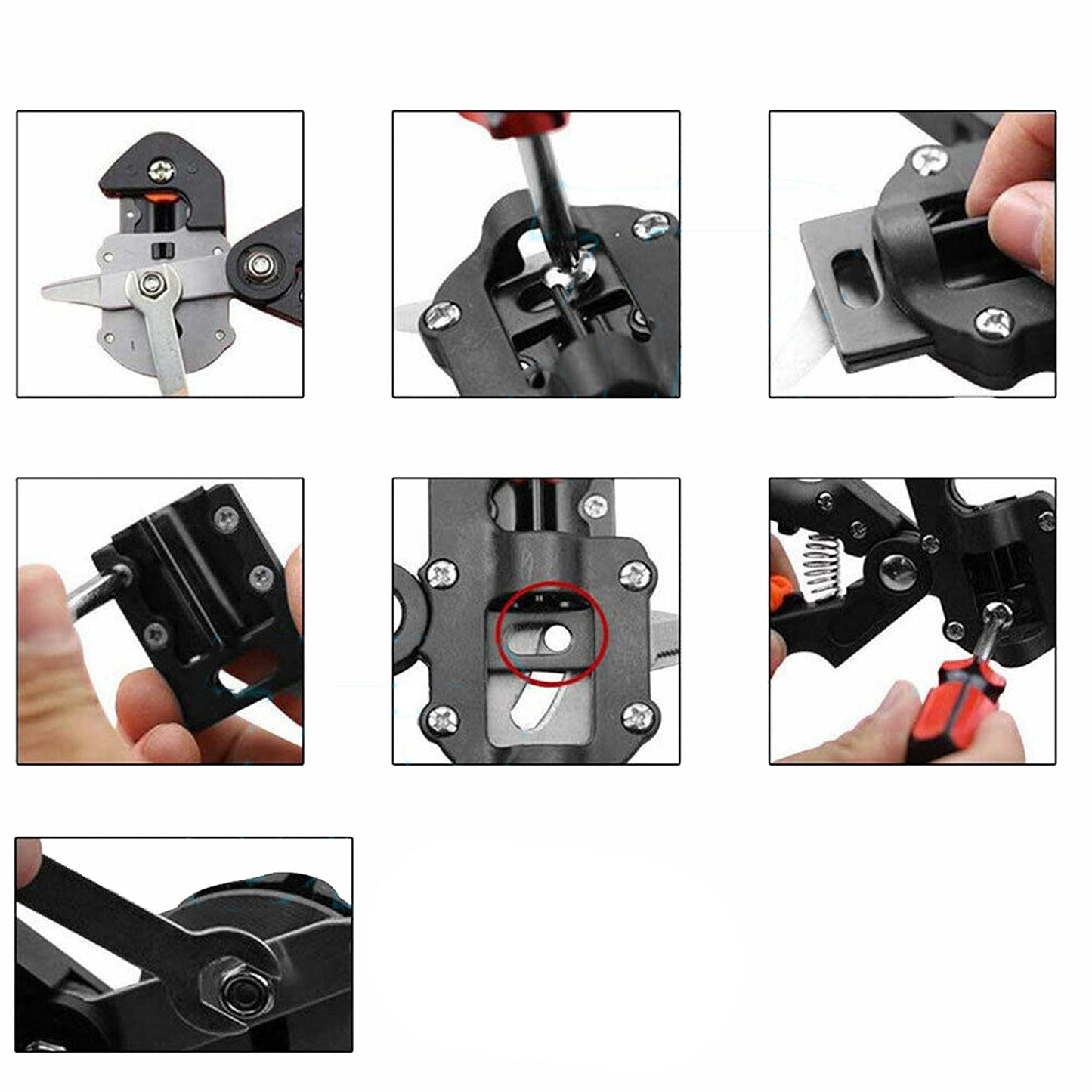 Grafting Tool Kit for Fruit Trees with Pruning Shears Tape and Cutting Tools