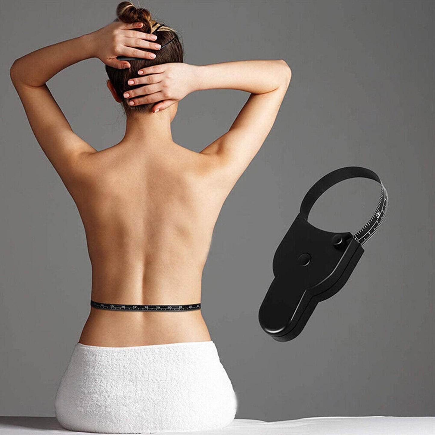 Retractable Tape Measure Accurate Fitness Body Ruler 150cm Caliper