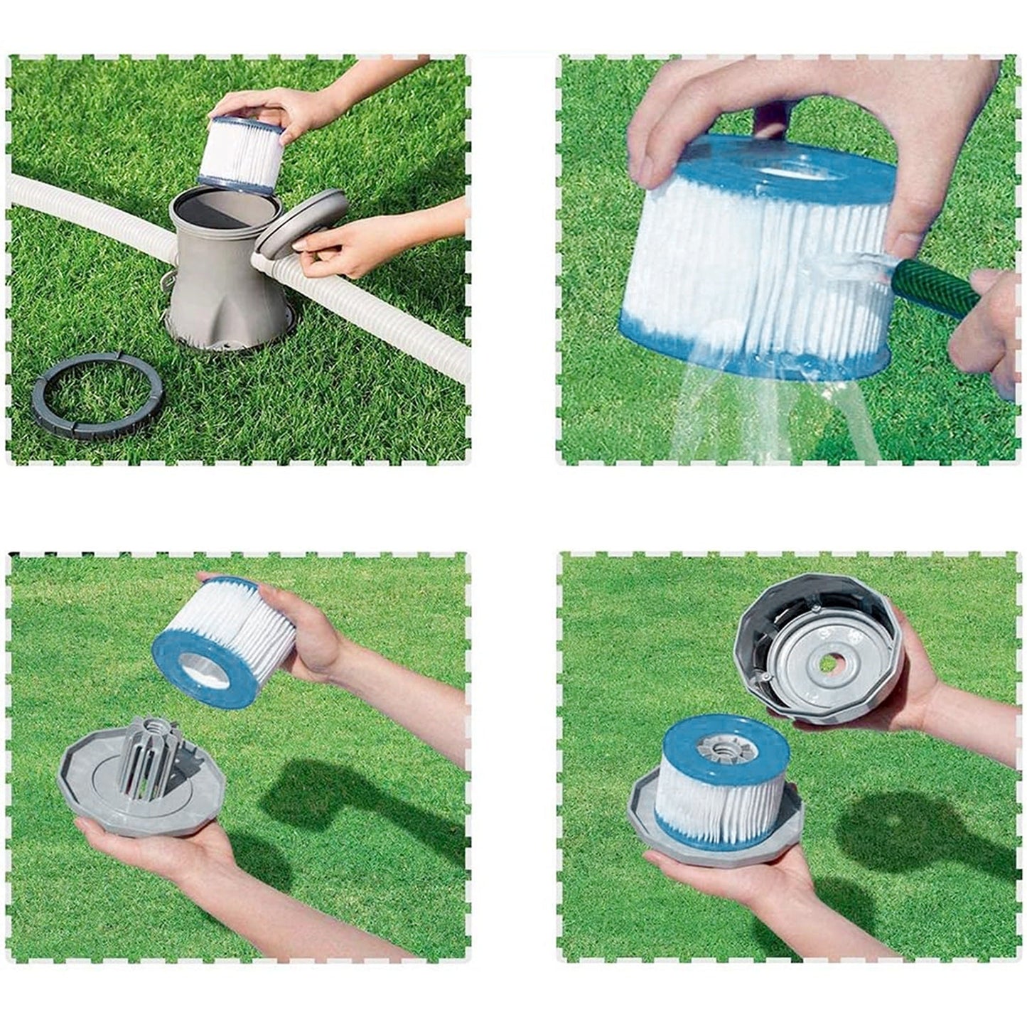 6pcs Cartridge Filter VI 58323 Lay Z Spa Pool Replacement