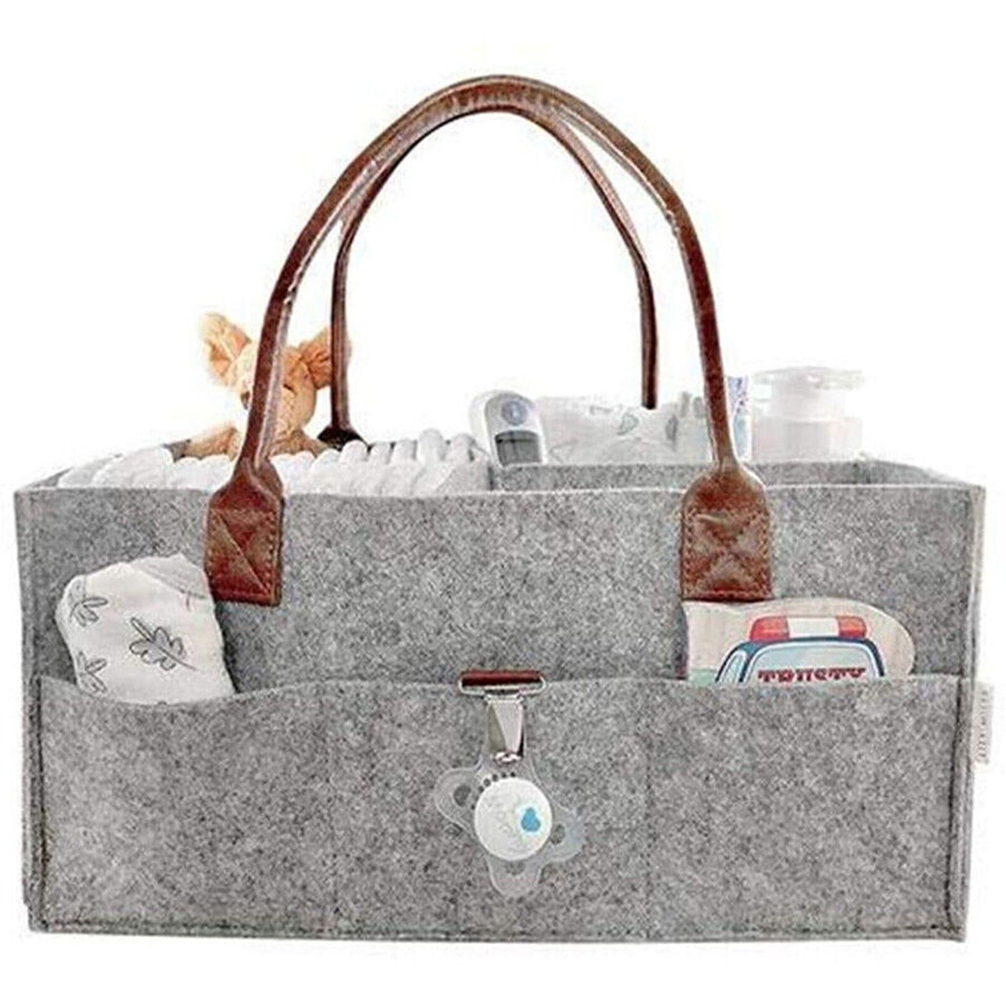 Infant Diaper Caddy Organizer Portable Nursery Storage Basket