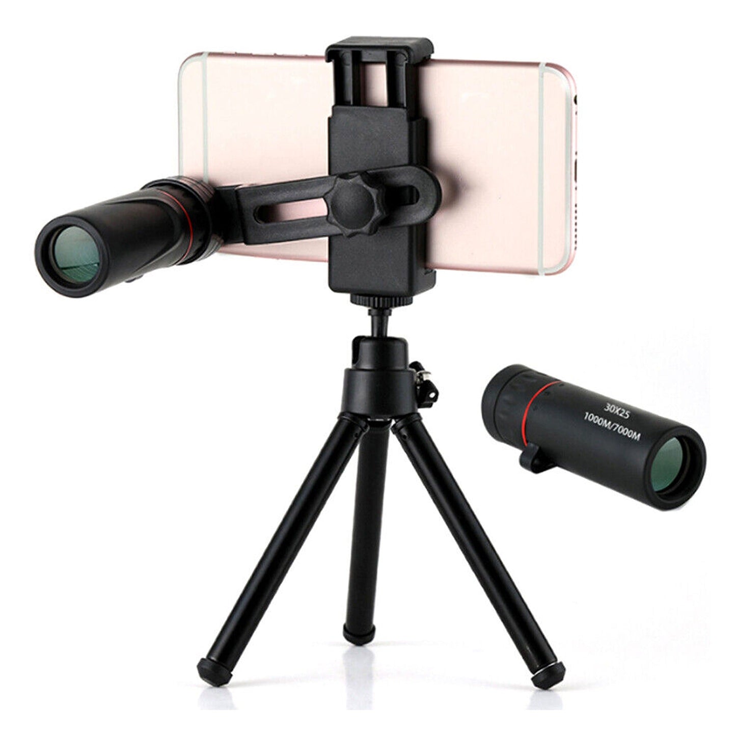 Compact HD Monocular Telescope for Camping and Travel