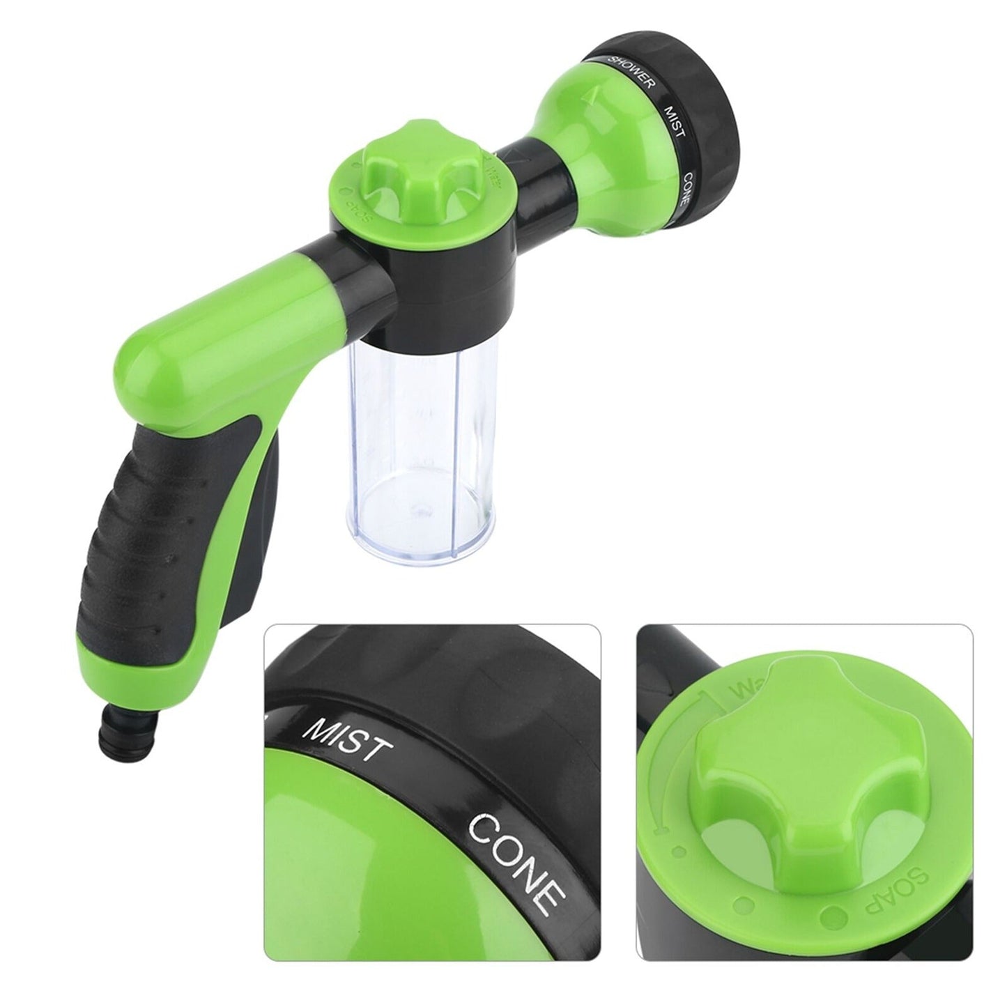 High-Pressure Car Wash Sprayer with Foam Soap Gun