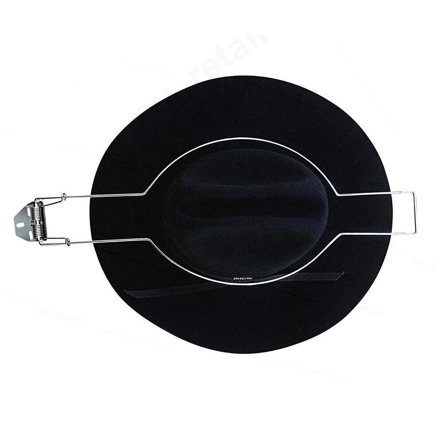 Car and Equestrian Helmet Holder with Spring Load Cover