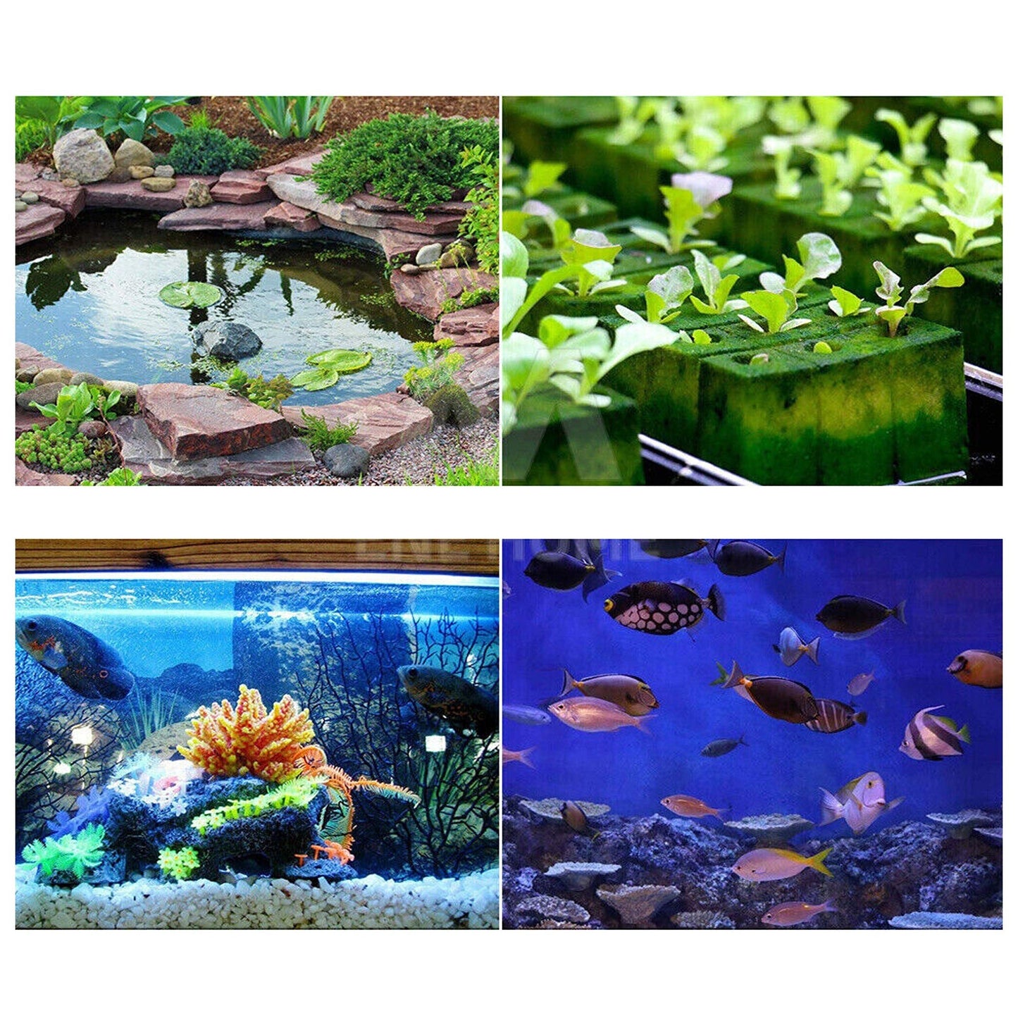 Round Airstone Disk for Aquarium Hydroponics and Fish Tank