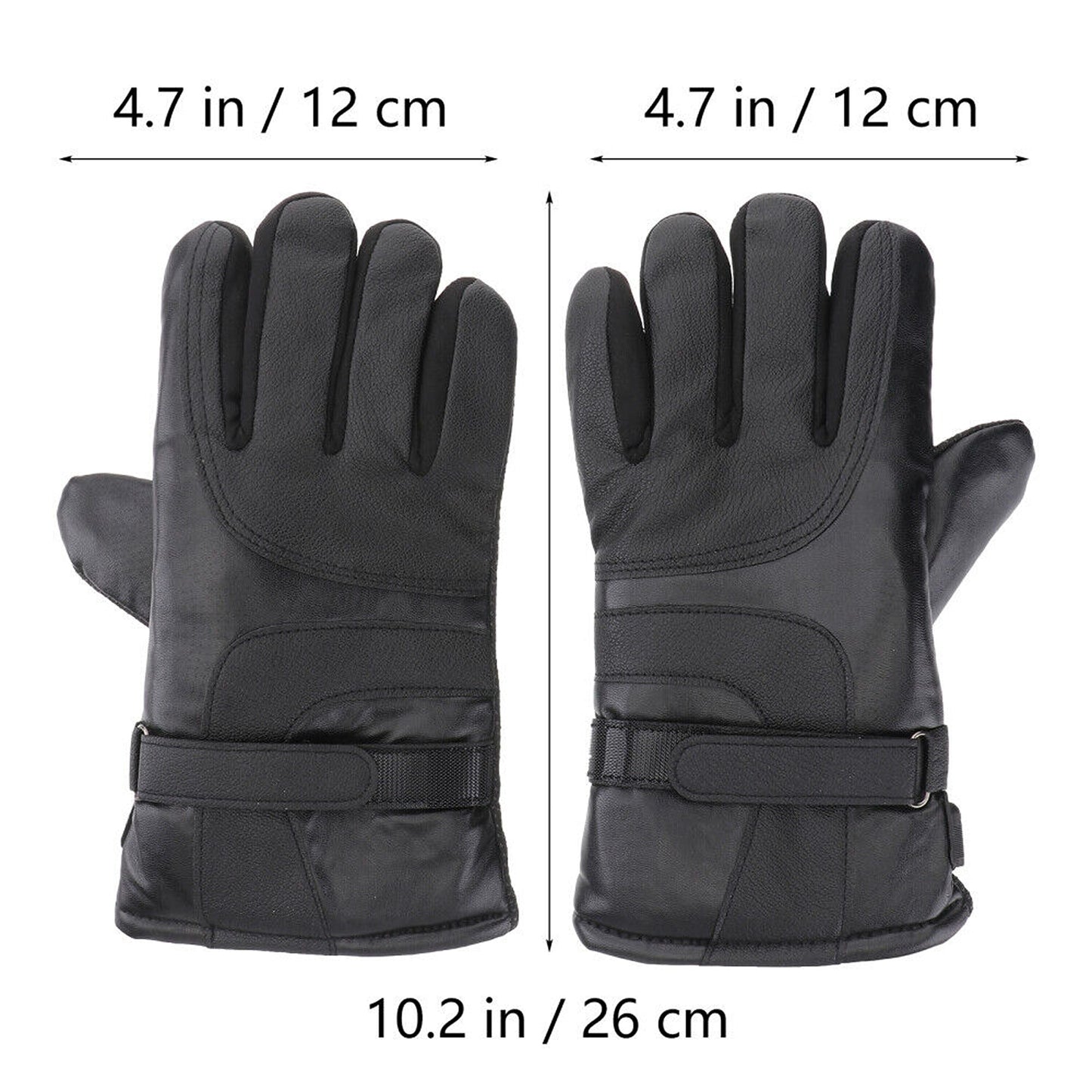 Heated Winter Gloves USB Rechargeable 4 Mode Motorcycle Hand Warmer