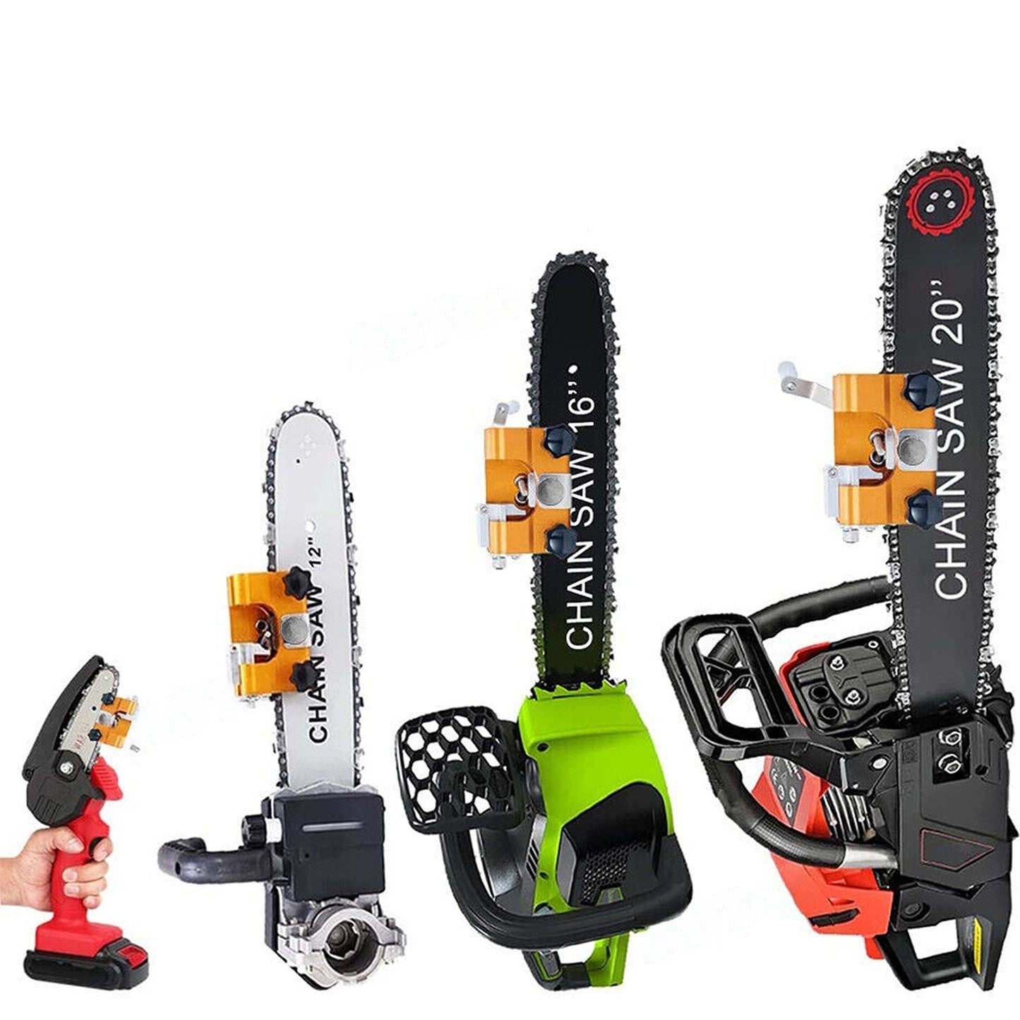Easy Portable Chainsaw Sharpener Jigs Tool for Sharpening Chain Saws Electric Saws