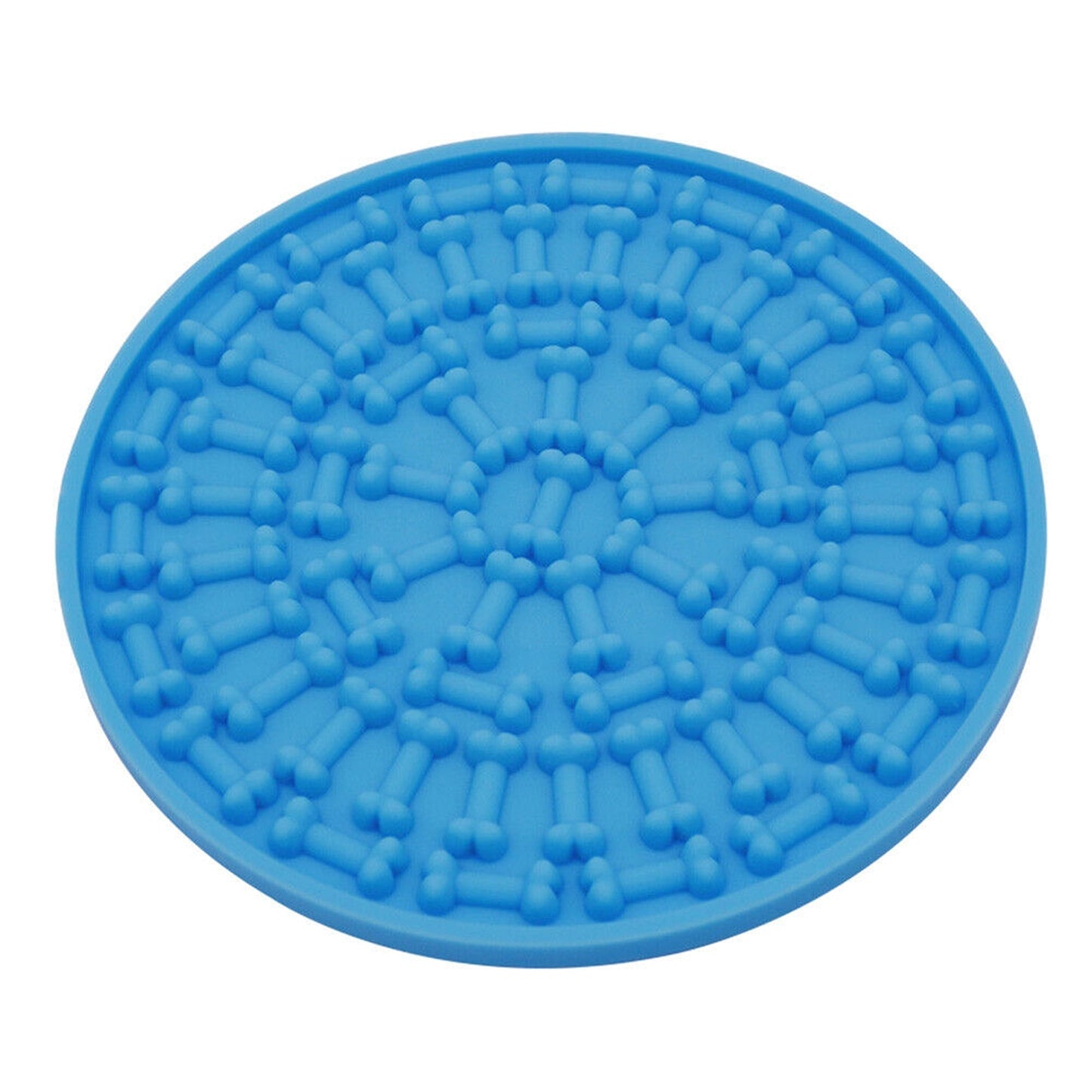 Dog Bath Slow Feeder Lick Pad Grooming Suction Mat for Showers