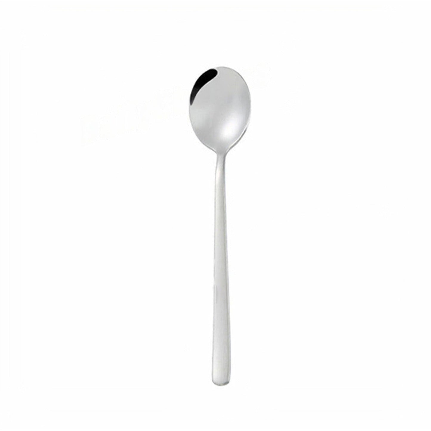 6pcs Stainless Steel Long Handle Tea Spoons for Latte Ice Cream