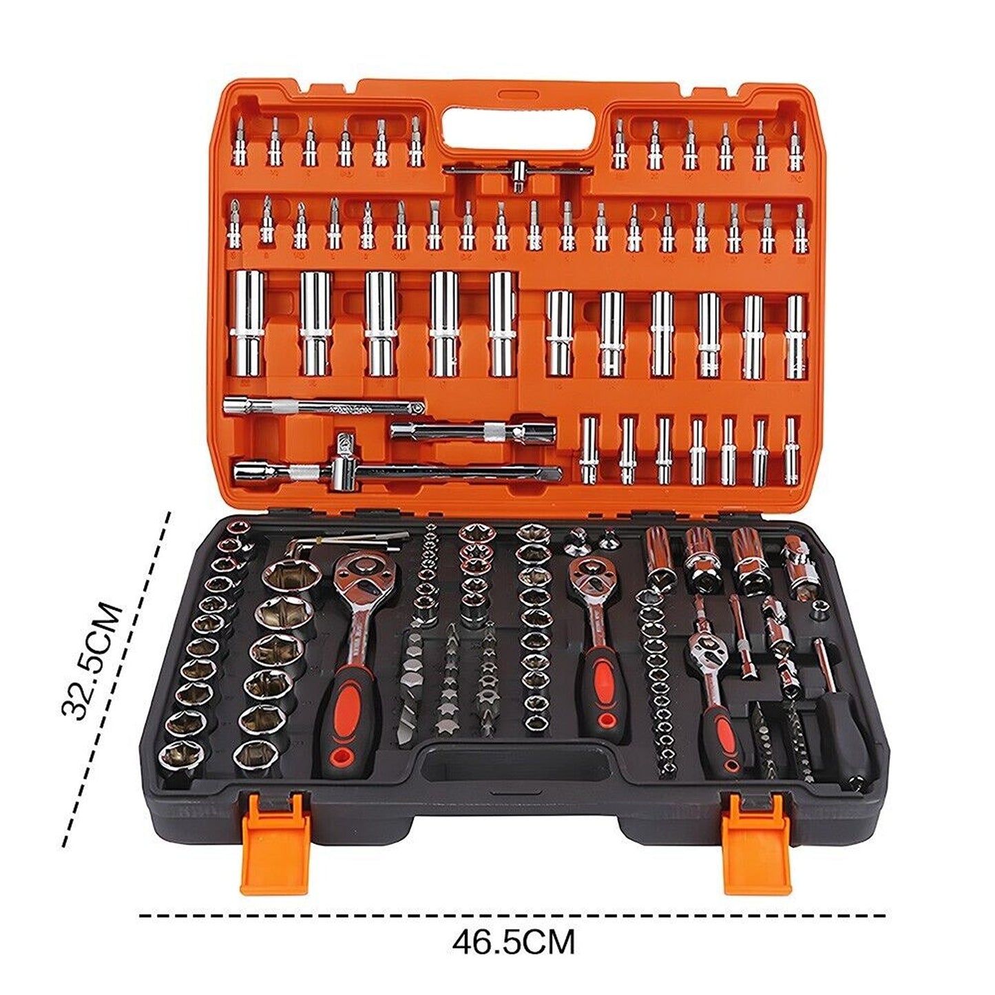 Home Repair Steam Turbine Tool Set 172 Pieces for Onboard Maintenance