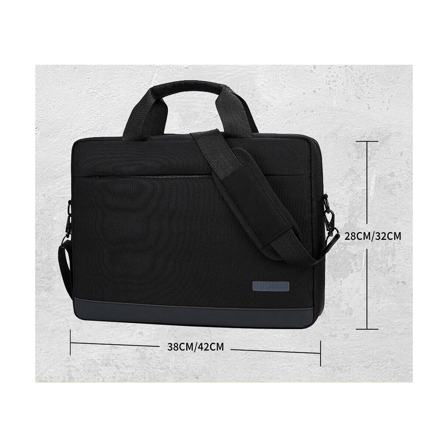 Navy Laptop Sleeve Briefcase for Macbook Dell HP Protective Case