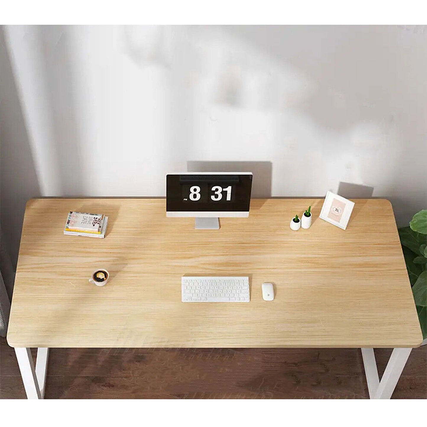 Home Office Study Desk with Computer Storage Writing and Laptop Table