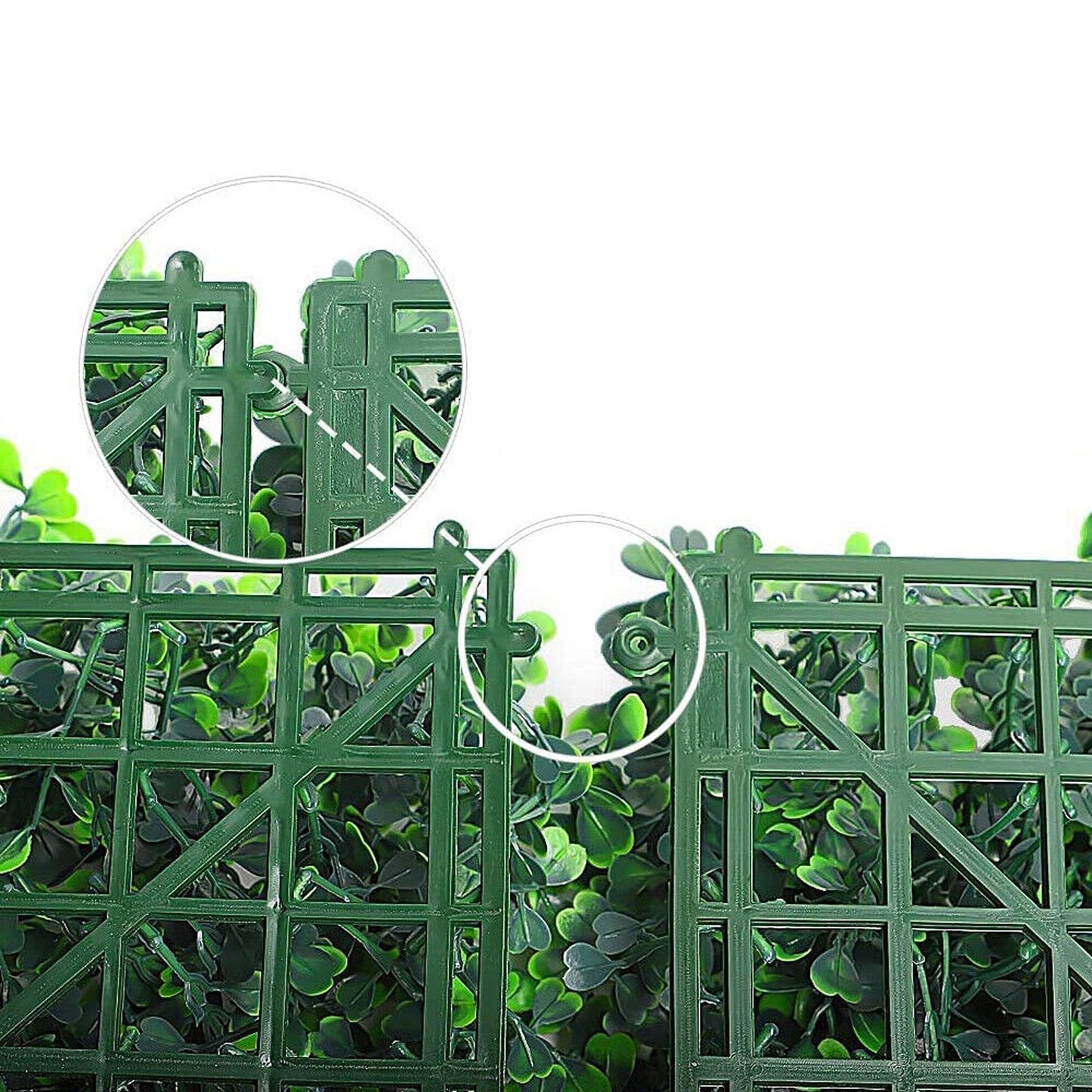 Artificial Plant Grass Vertical Wall Panels Fake Ivy Mat Foliage Garden